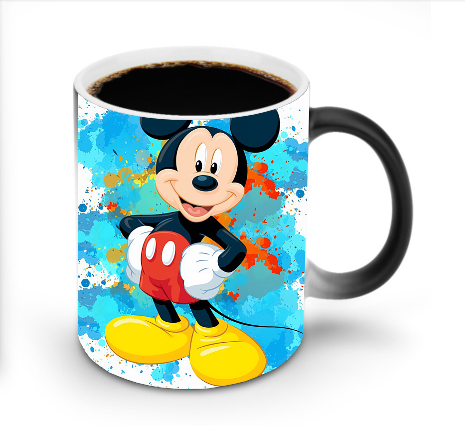ミッキーマウス Mickey Mouse 温度変色マグカップ