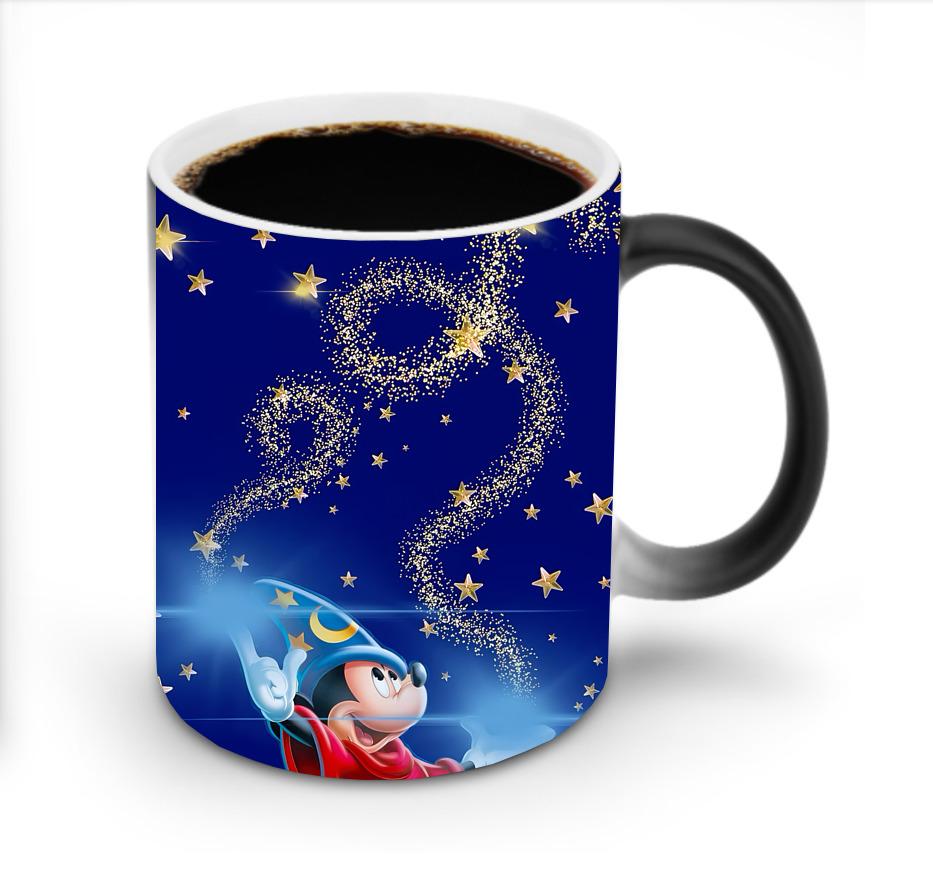 ミッキーマウス Mickey Mouse 温度変色マグカップ