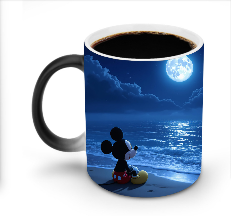 ミッキーマウス Mickey Mouse 温度変色マグカップ