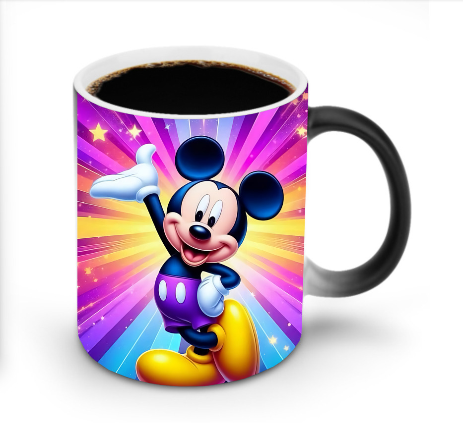 ミッキーマウス Mickey Mouse 温度変色マグカップ