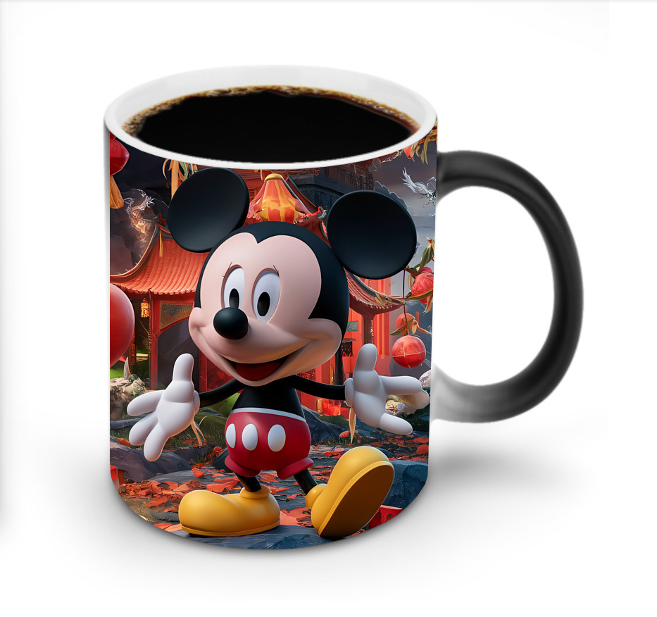 ミッキーマウス Mickey Mouse 温度変色マグカップ