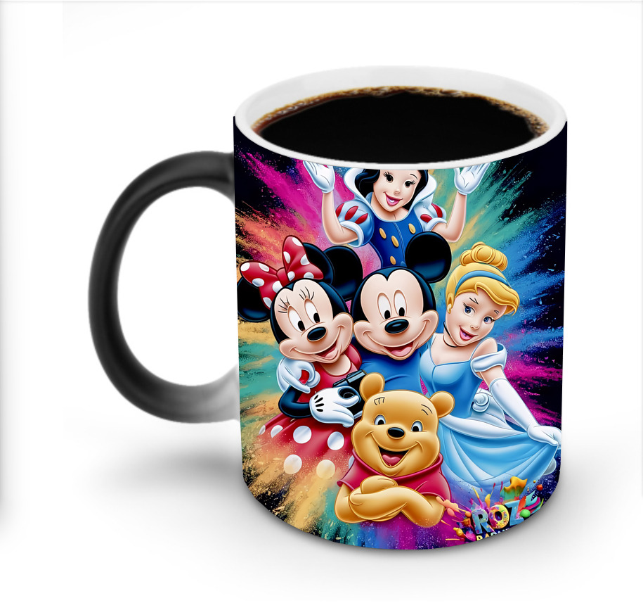 ミッキーマウス Mickey Mouse 温度変色マグカップ
