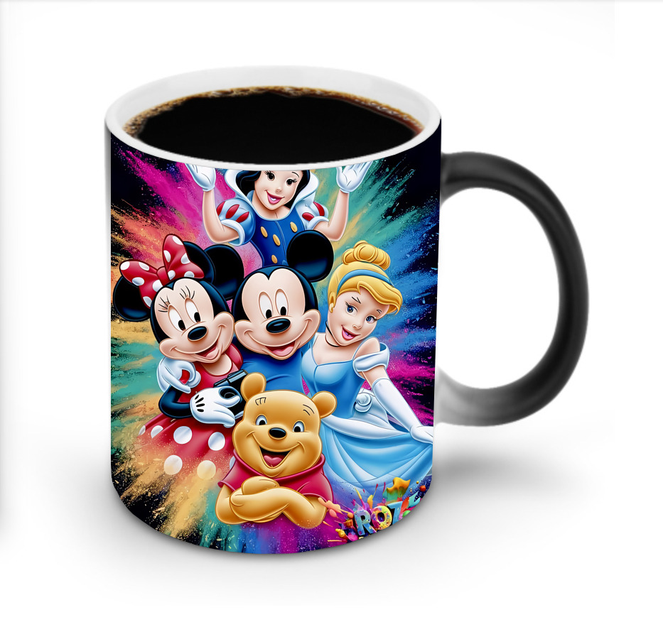 ミッキーマウス Mickey Mouse 温度変色マグカップ