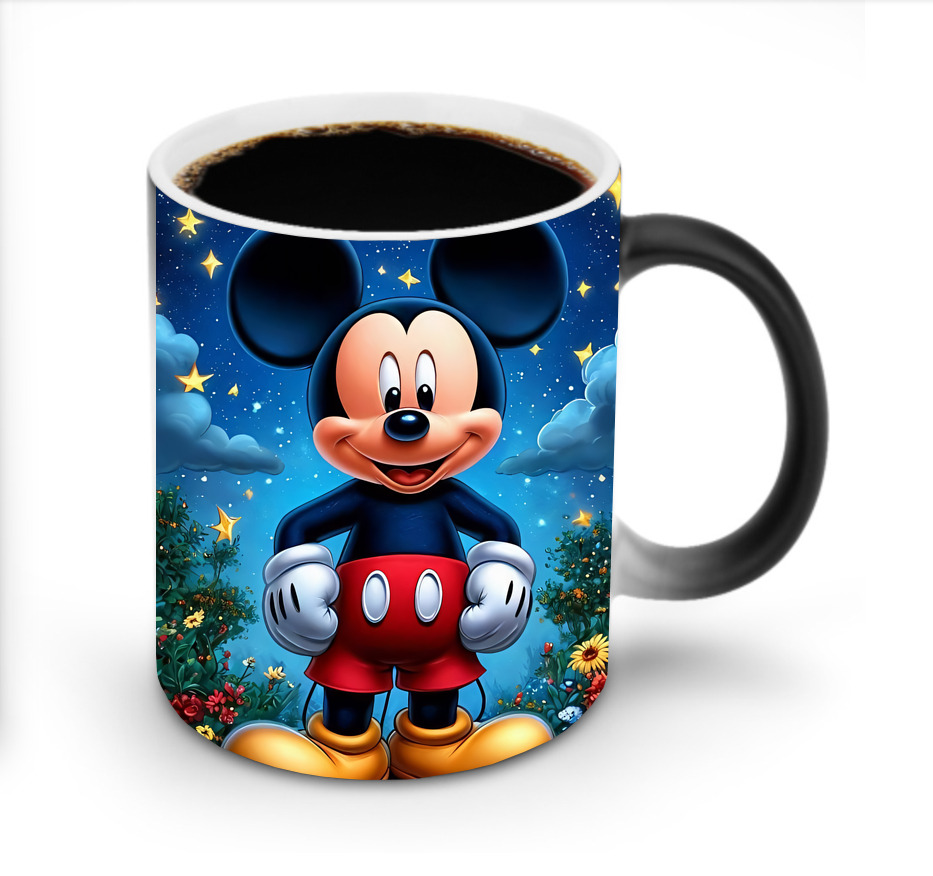 ミッキーマウス Mickey Mouse 温度変色マグカップ