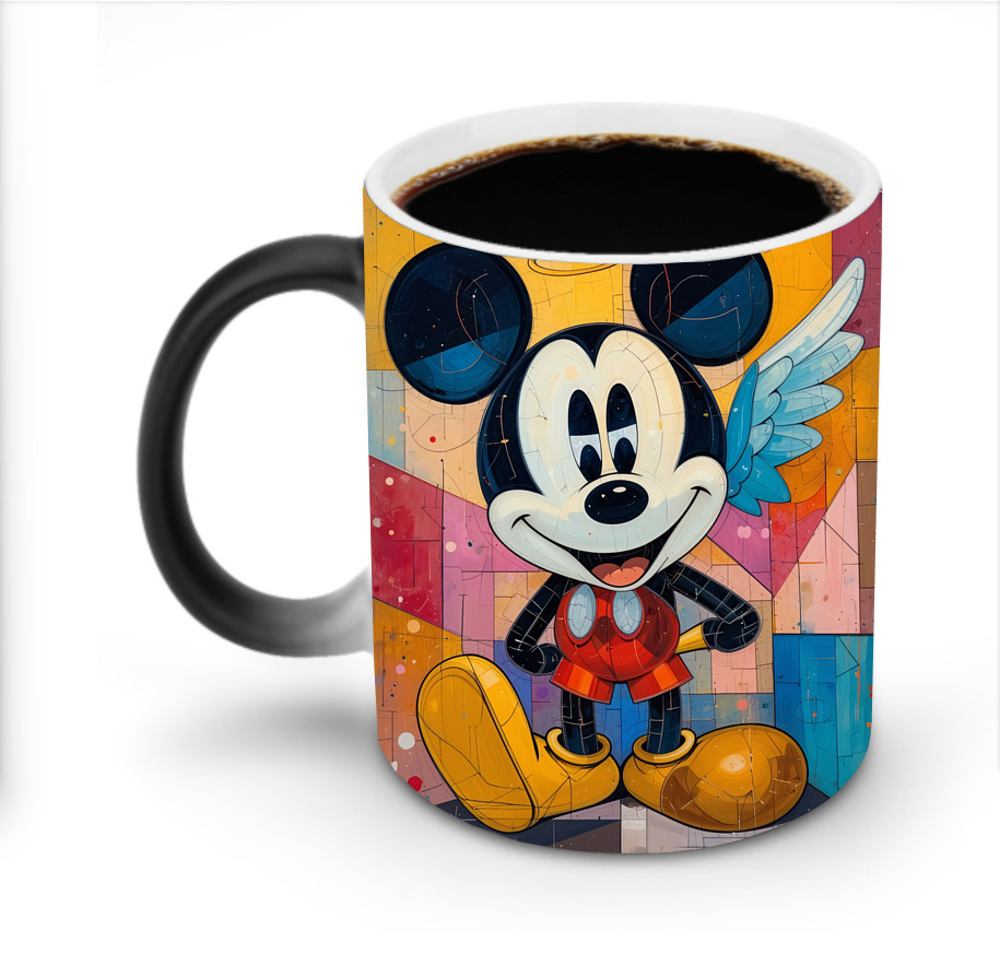 ミッキーマウス Mickey Mouse 温度変色マグカップ