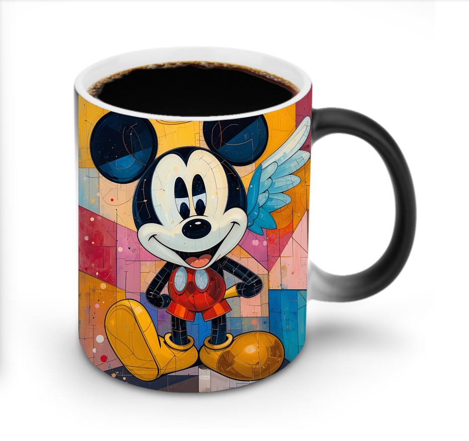 ミッキーマウス Mickey Mouse 温度変色マグカップ