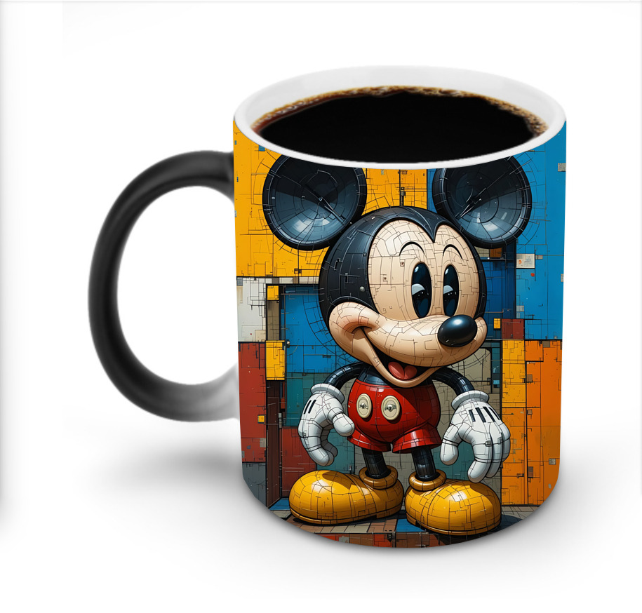 ミッキーマウス Mickey Mouse 温度変色マグカップ