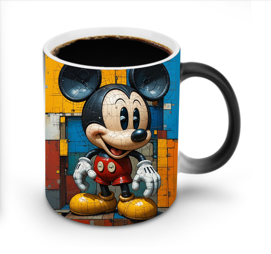 ミッキーマウス Mickey Mouse 温度変色マグカップ