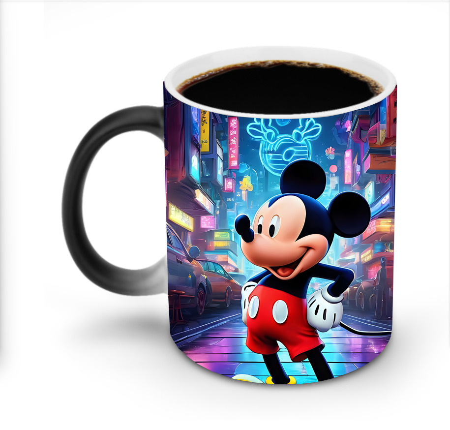 ミッキーマウス Mickey Mouse 温度変色マグカップ