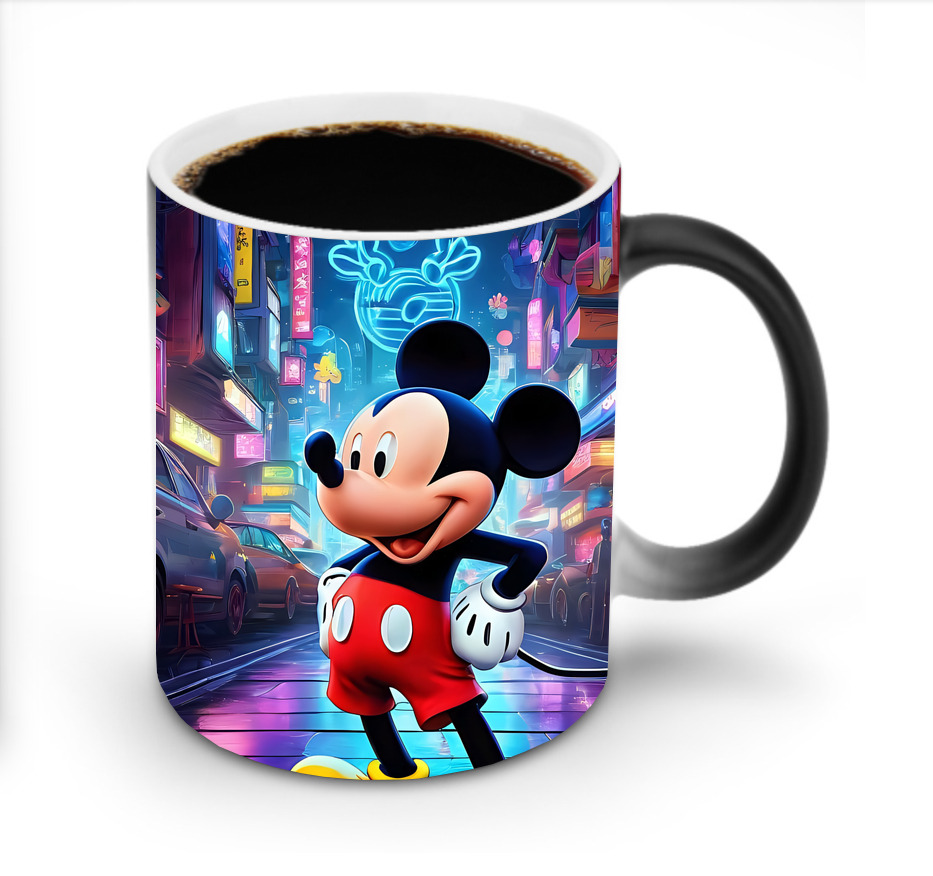ミッキーマウス Mickey Mouse 温度変色マグカップ