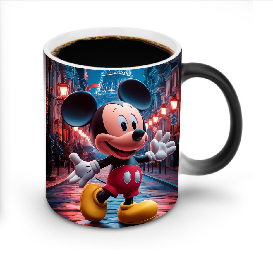 ミッキーマウス Mickey Mouse 温度変色マグカップ