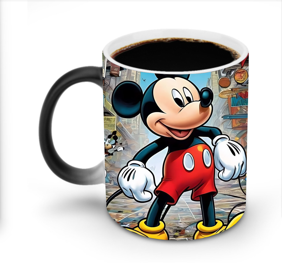 ミッキーマウス Mickey Mouse 温度変色マグカップ