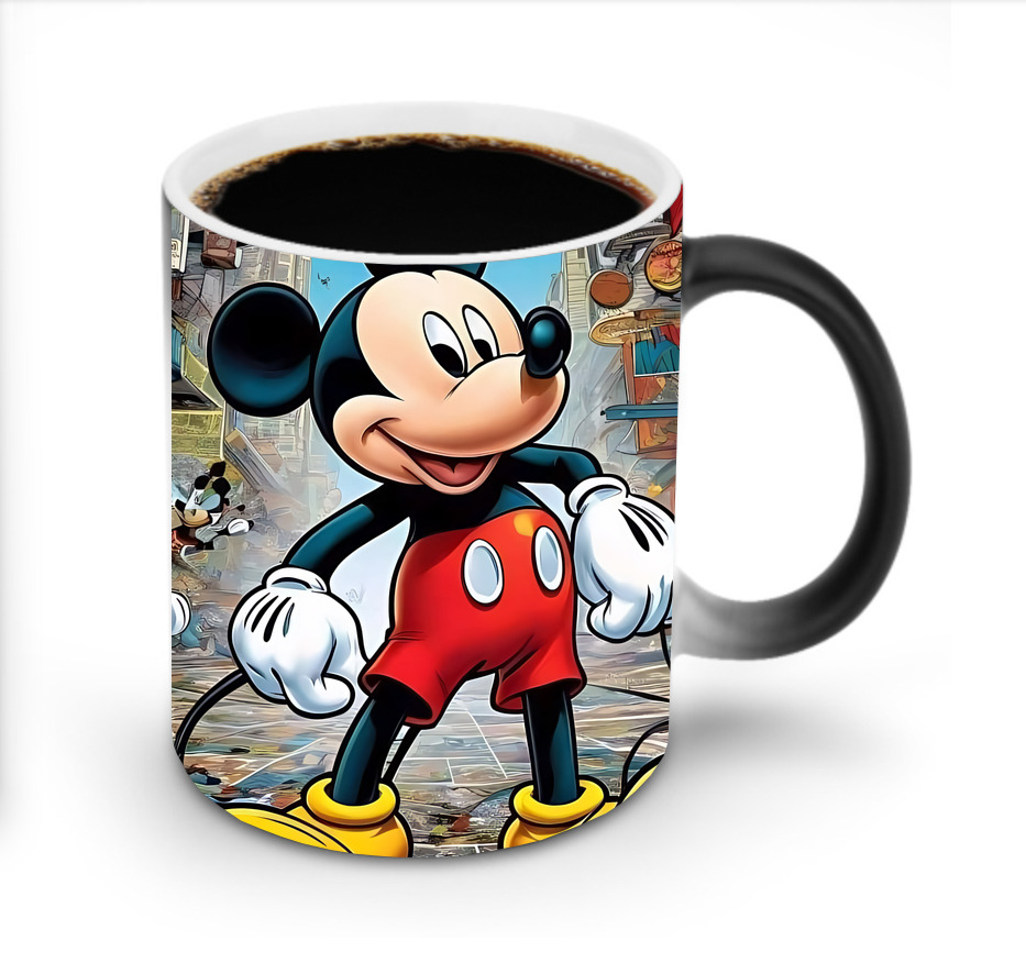 ミッキーマウス Mickey Mouse 温度変色マグカップ