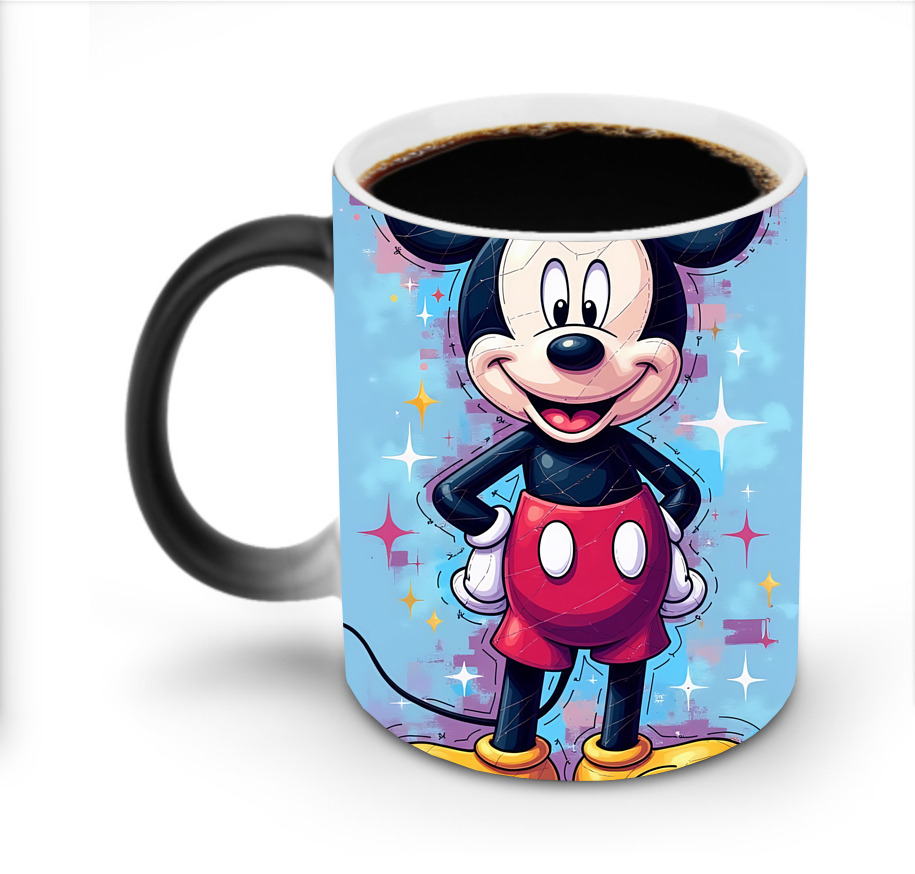 ミッキーマウス Mickey Mouse 温度変色マグカップ