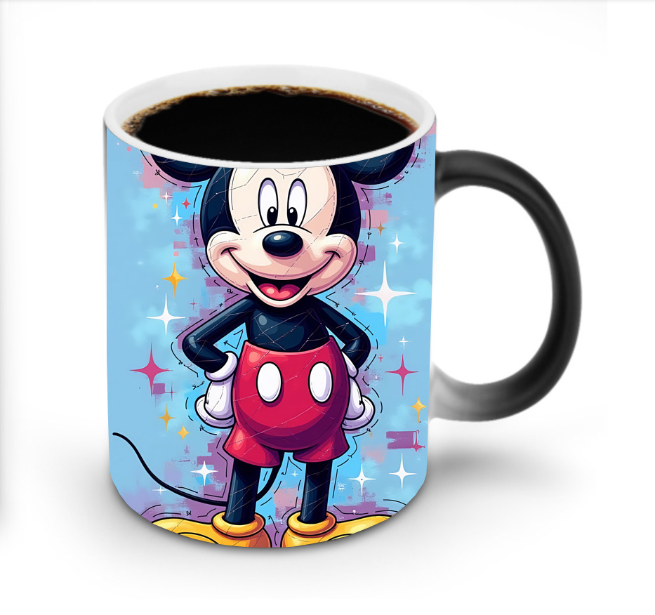ミッキーマウス Mickey Mouse 温度変色マグカップ