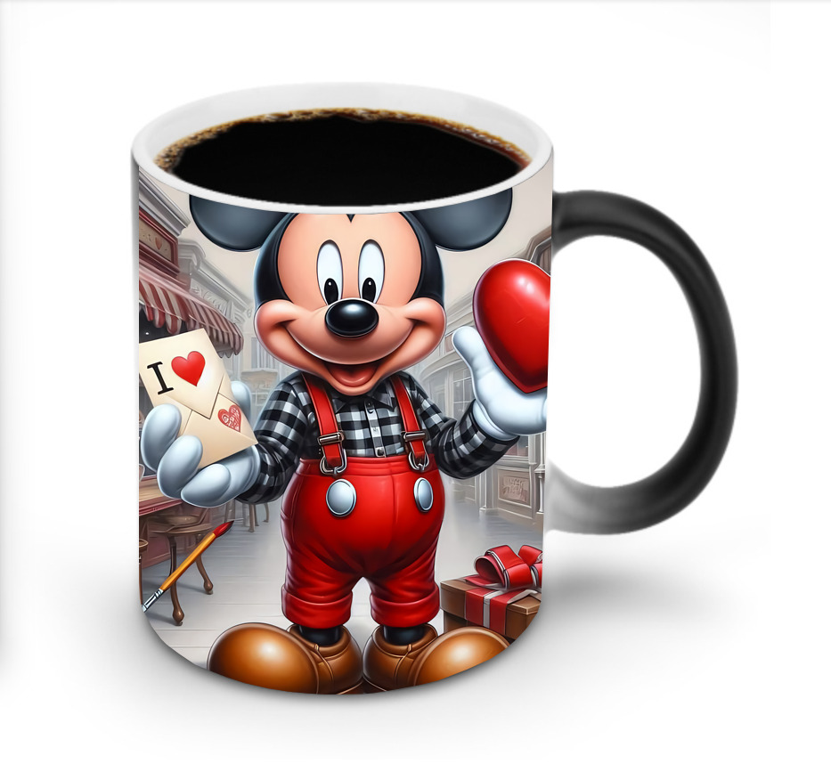 ミッキーマウス Mickey Mouse 温度変色マグカップ