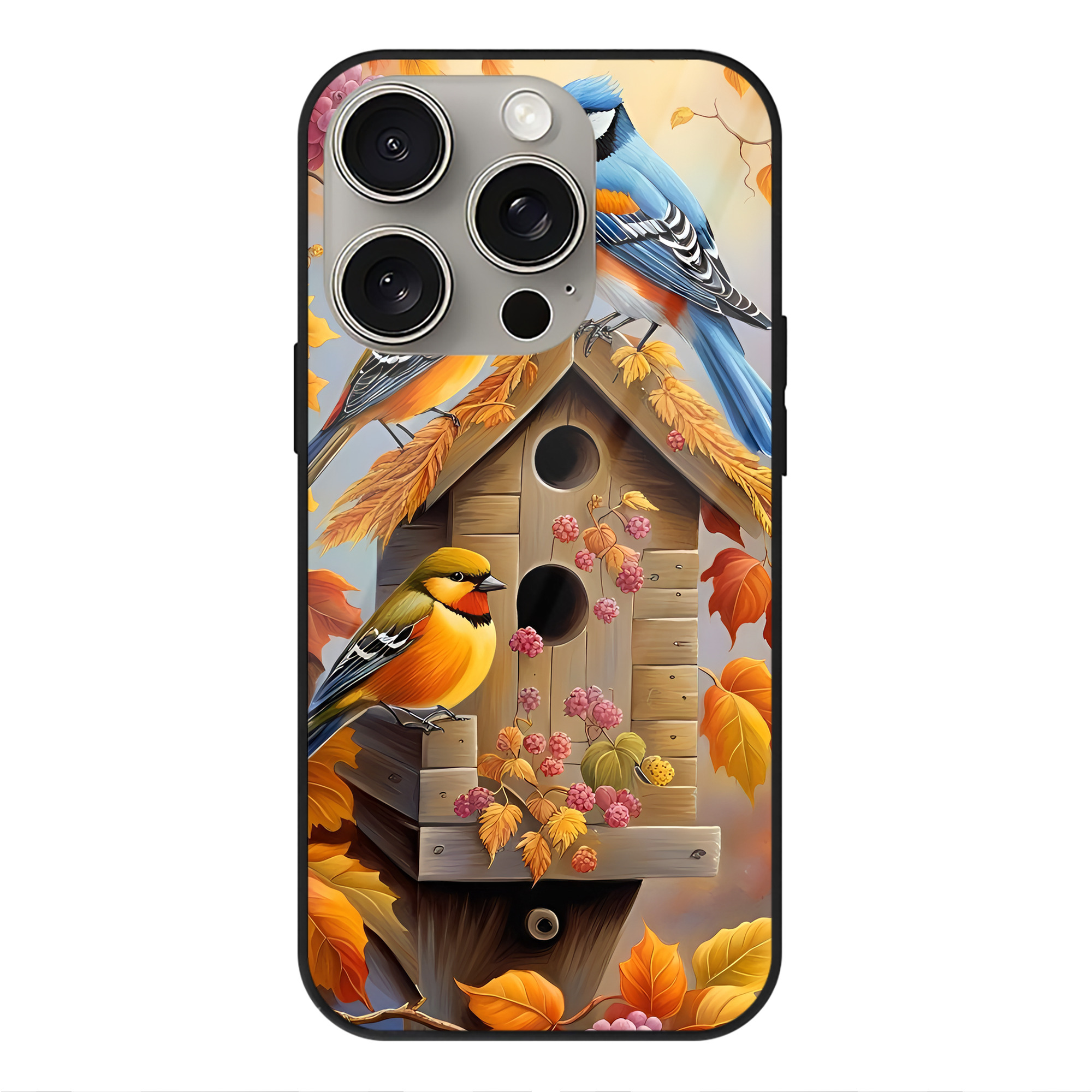 （画像用） ミッキーマウス Mickey Mouse 【iPhone15Pro対応】スマホケース 耐衝撃＆黄変防止 背面ガラス