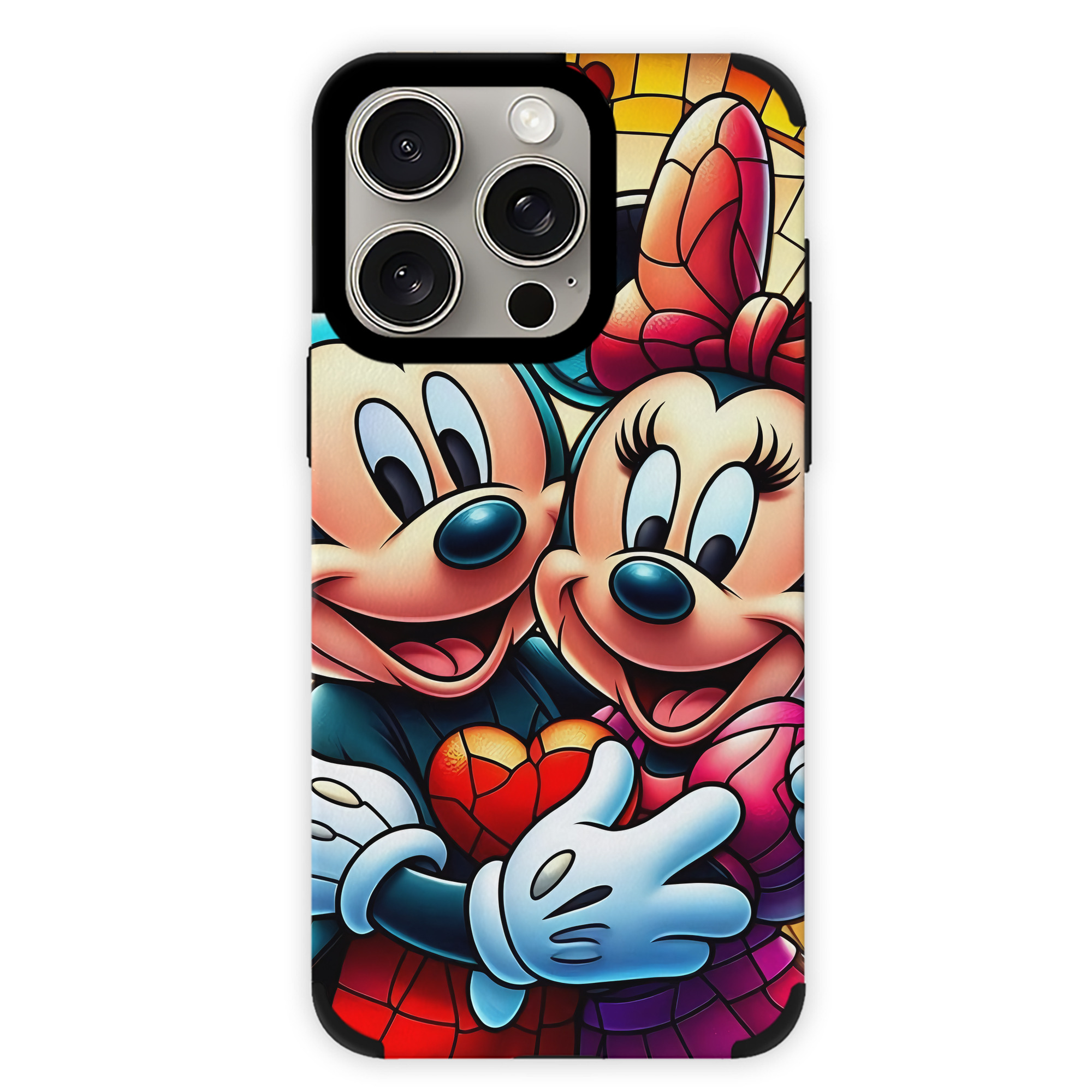 （画像用） ミッキーマウス Mickey Mouse 【iPhone15ProMax対応】 PUレザー スマホケース 耐衝撃＆黄変防止