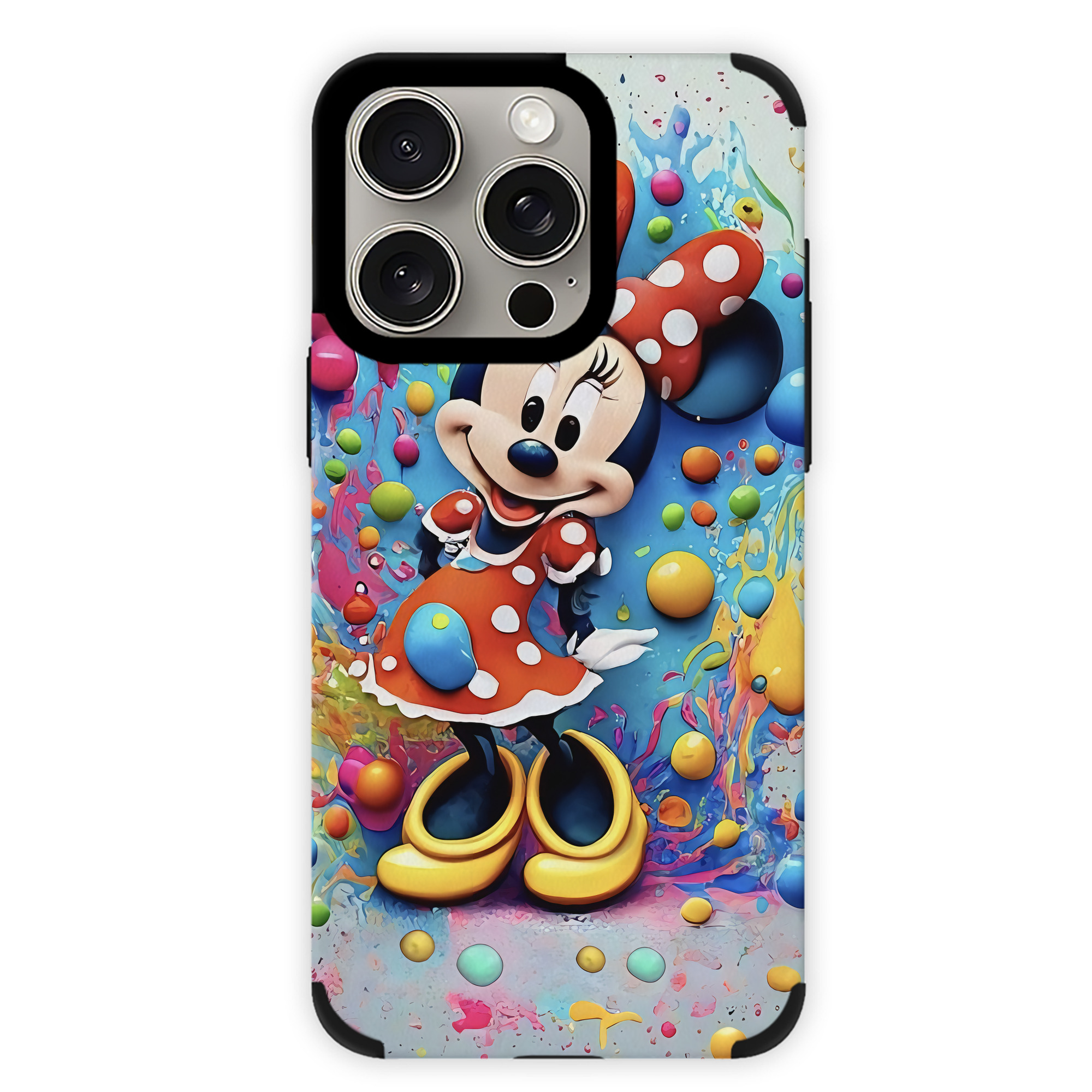 （画像用） ミッキーマウス Mickey Mouse 【iPhone15ProMax対応】 PUレザー スマホケース 耐衝撃＆黄変防止
