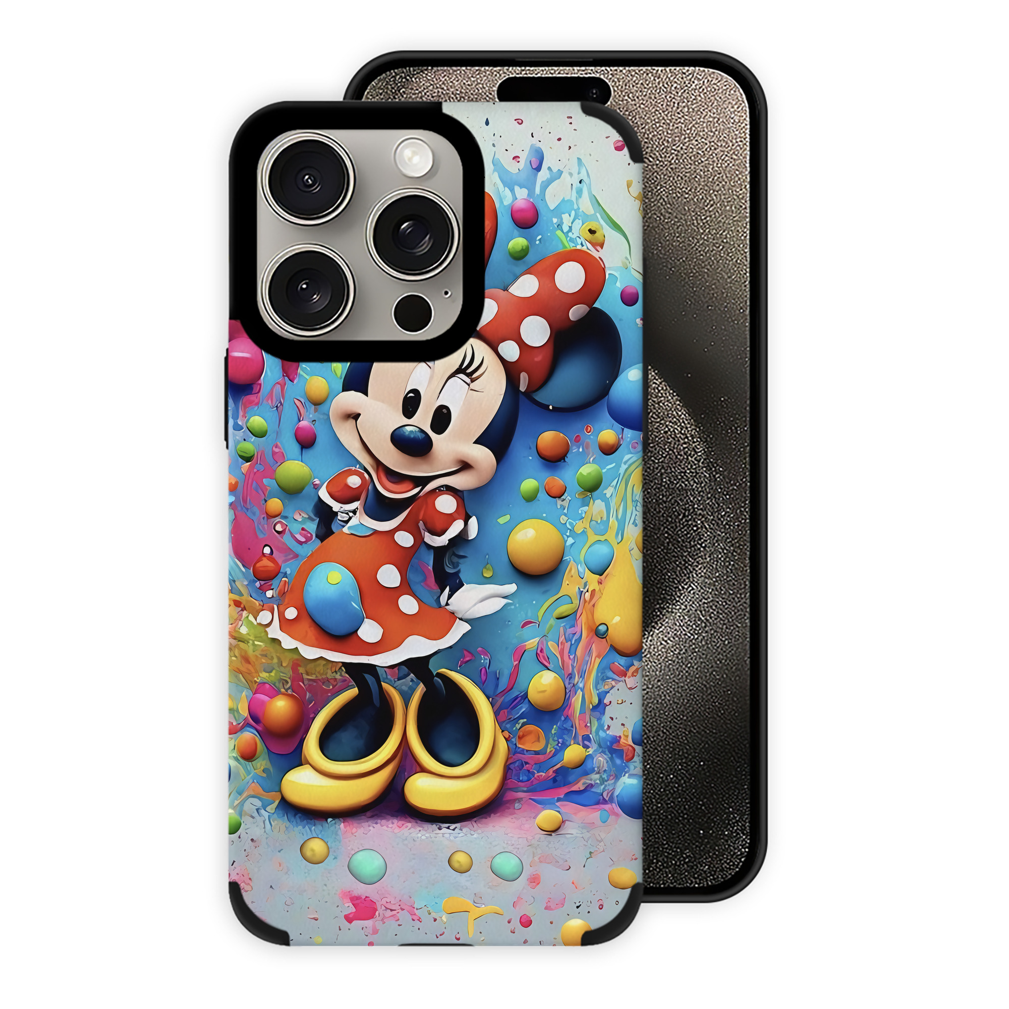 （画像用） ミッキーマウス Mickey Mouse 【iPhone15ProMax対応】 PUレザー スマホケース 耐衝撃＆黄変防止