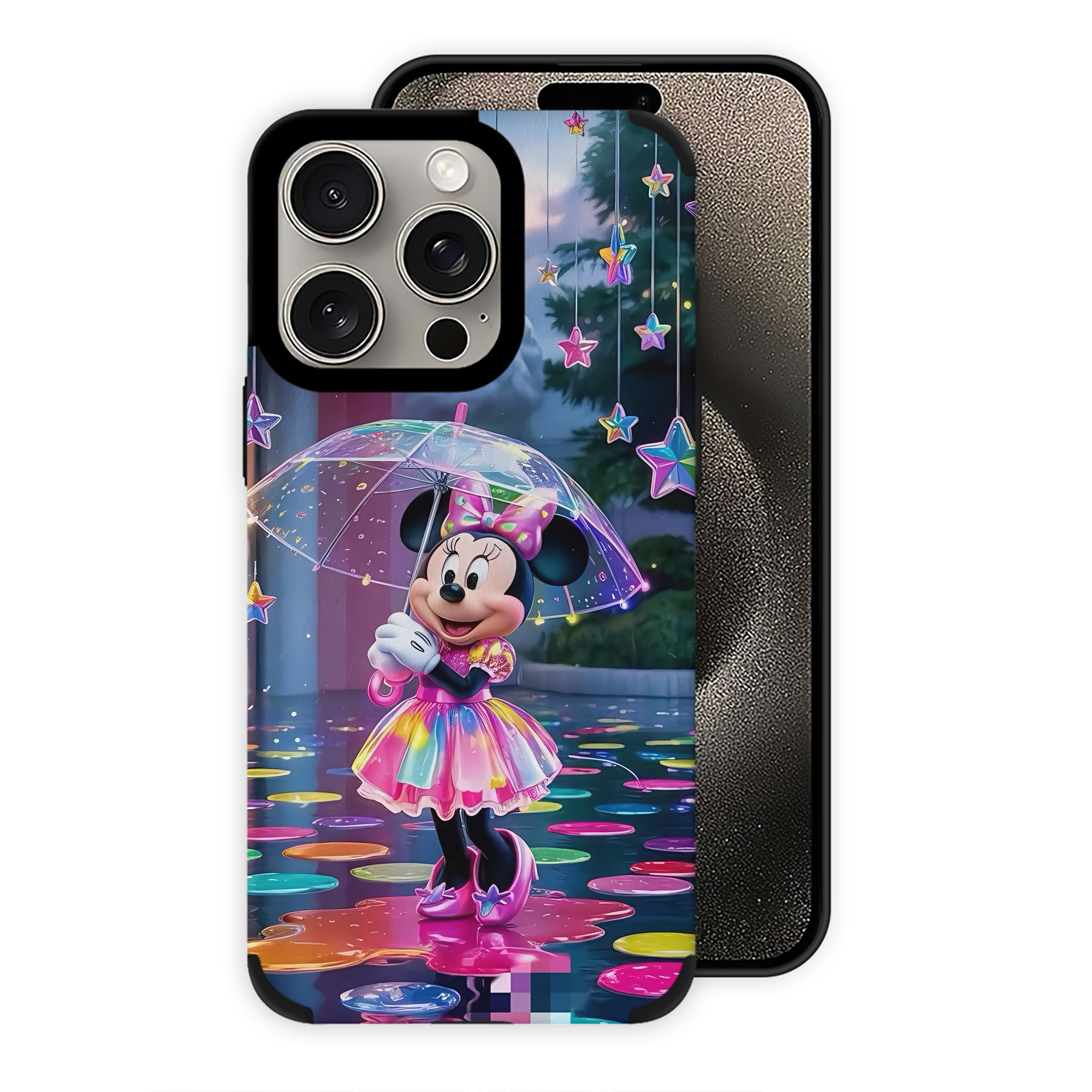 （画像用） ミッキーマウス Mickey Mouse 【iPhone15ProMax対応】 PUレザー スマホケース 耐衝撃＆黄変防止