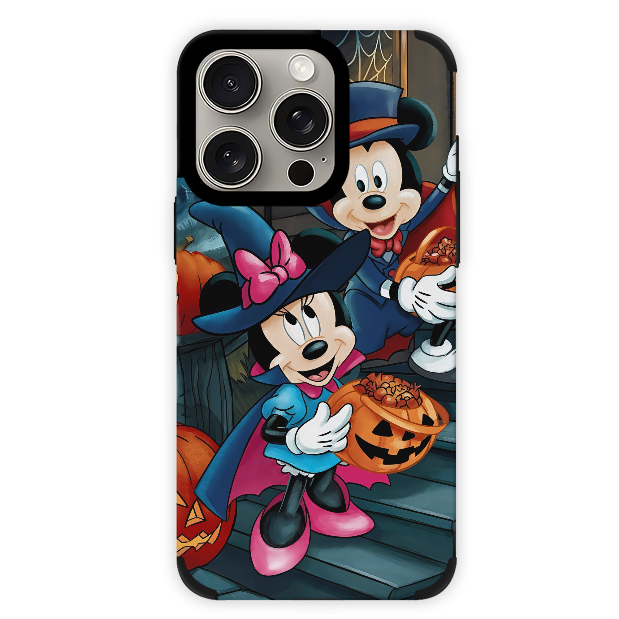 （画像用） ミッキーマウス Mickey Mouse 【iPhone15ProMax対応】 PUレザー スマホケース 耐衝撃＆黄変防止