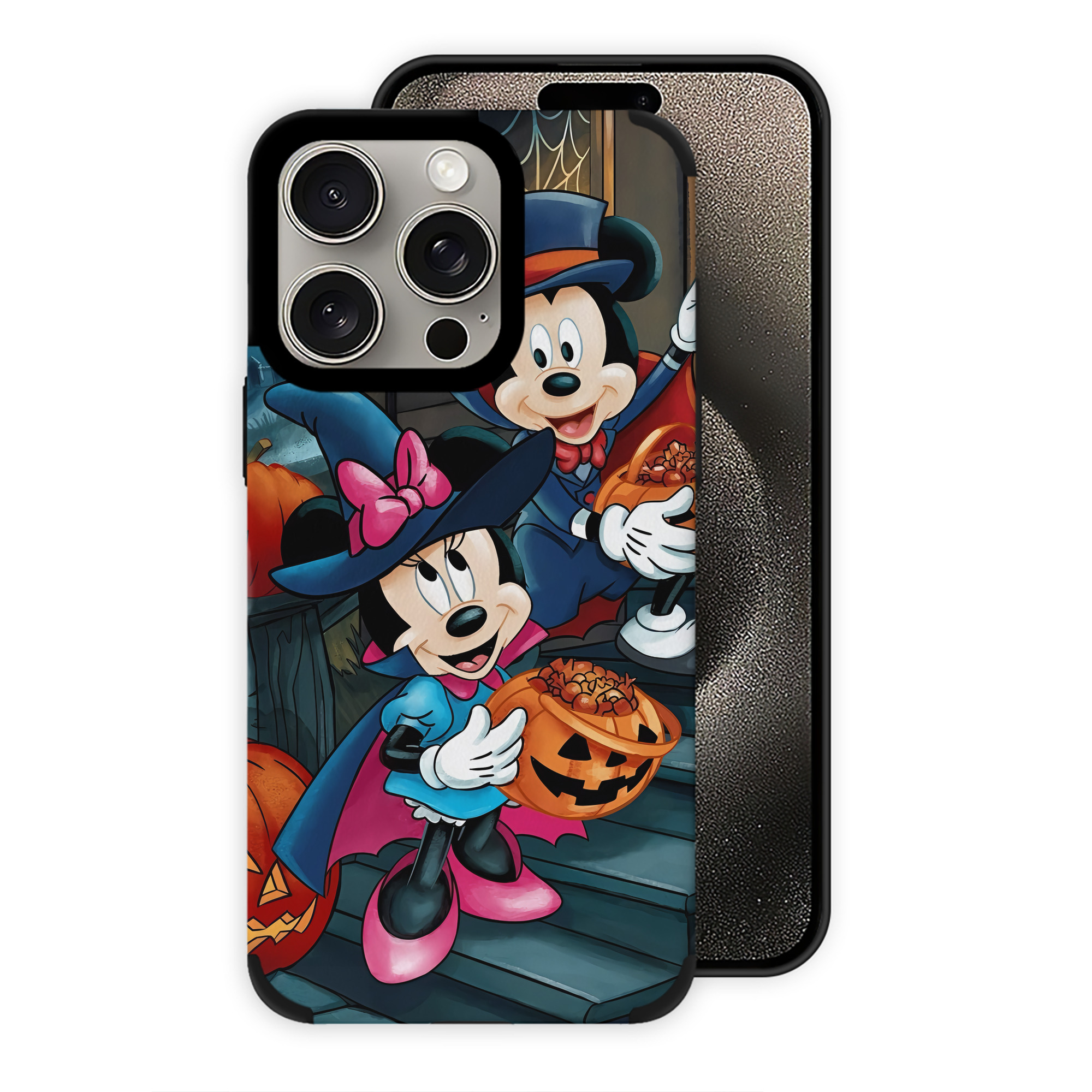 （画像用） ミッキーマウス Mickey Mouse 【iPhone15ProMax対応】 PUレザー スマホケース 耐衝撃＆黄変防止