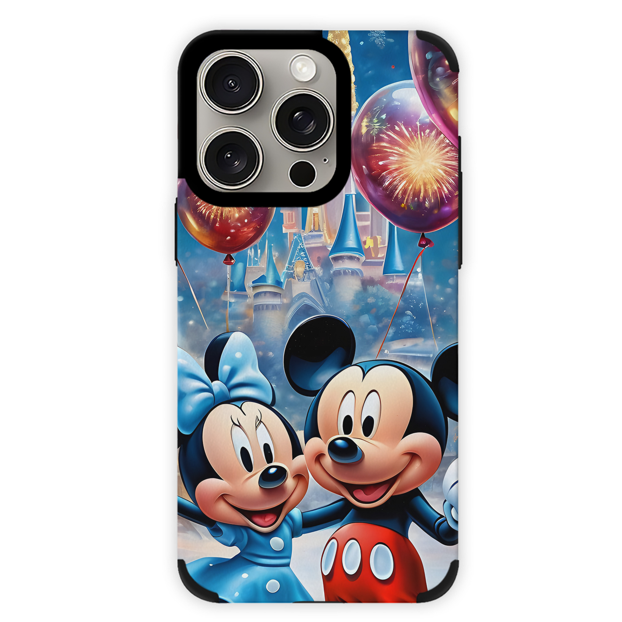 （画像用） ミッキーマウス Mickey Mouse 【iPhone15ProMax対応】 PUレザー スマホケース 耐衝撃＆黄変防止