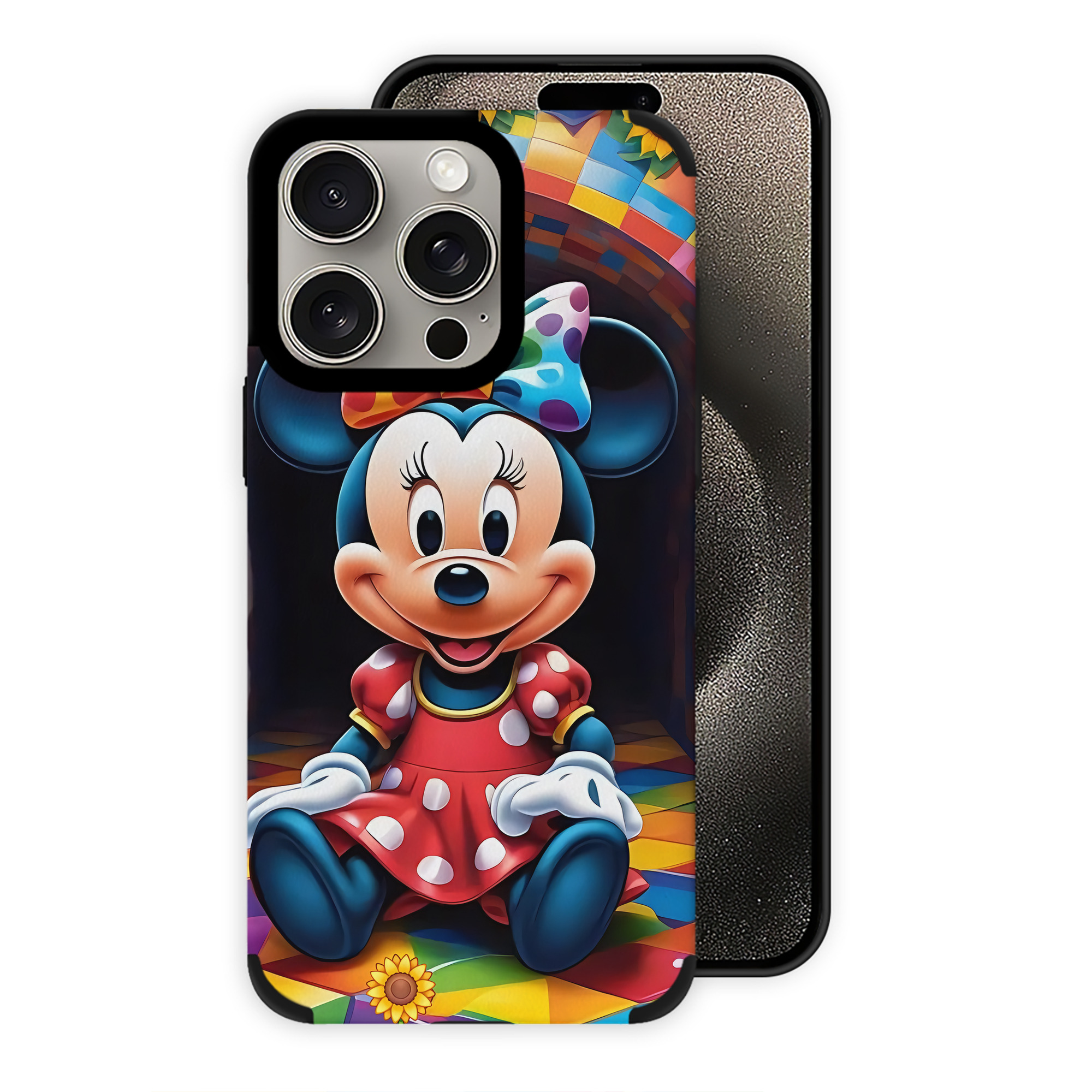 （画像用） ミッキーマウス Mickey Mouse 【iPhone15ProMax対応】 PUレザー スマホケース 耐衝撃＆黄変防止