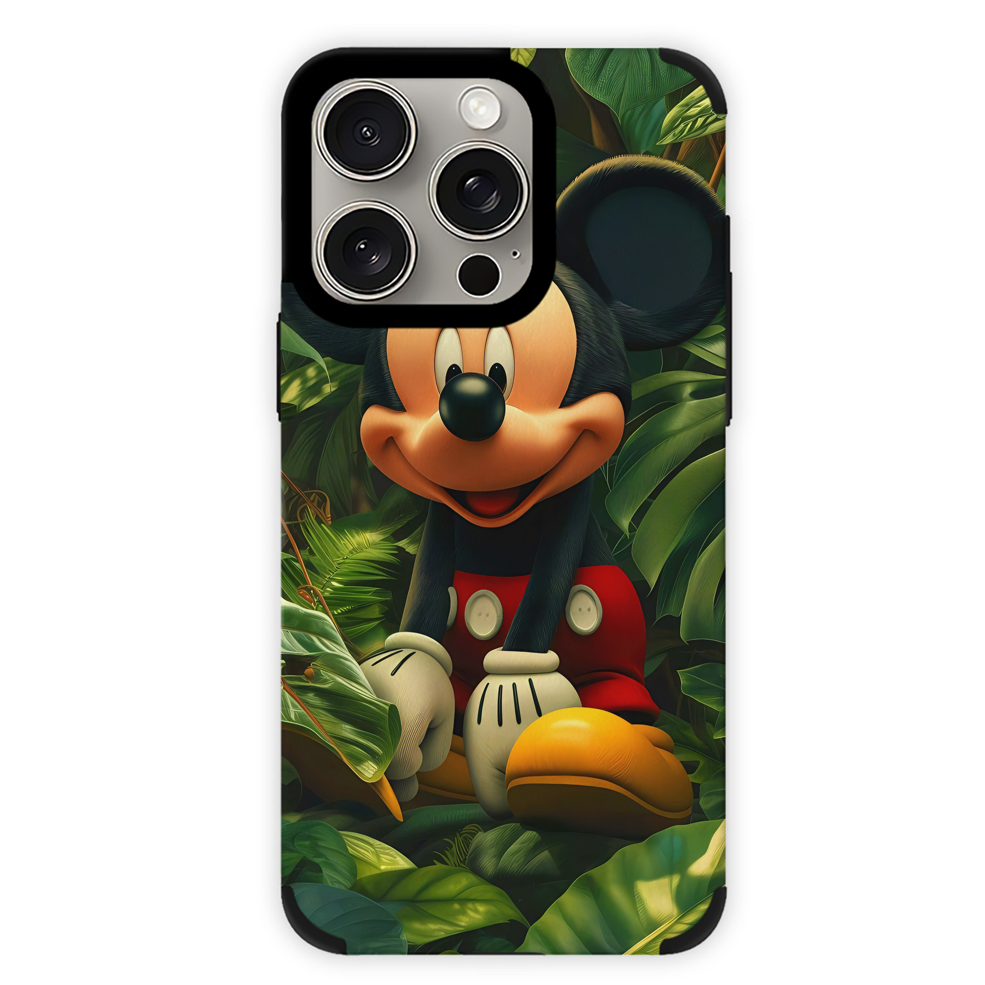 （画像用） ミッキーマウス Mickey Mouse 【iPhone15ProMax対応】 PUレザー スマホケース 耐衝撃＆黄変防止