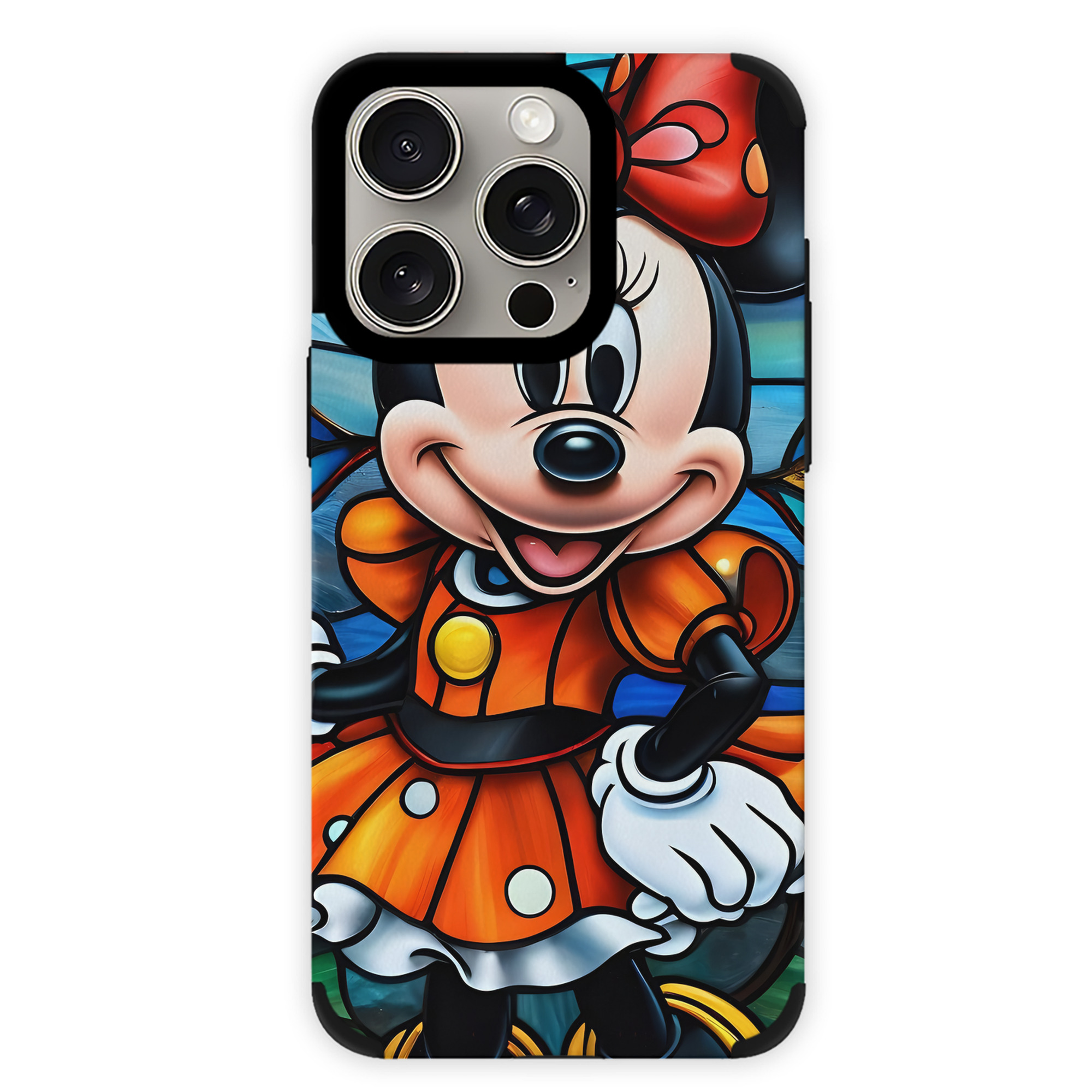 （画像用） ミッキーマウス Mickey Mouse 【iPhone15ProMax対応】 PUレザー スマホケース 耐衝撃＆黄変防止