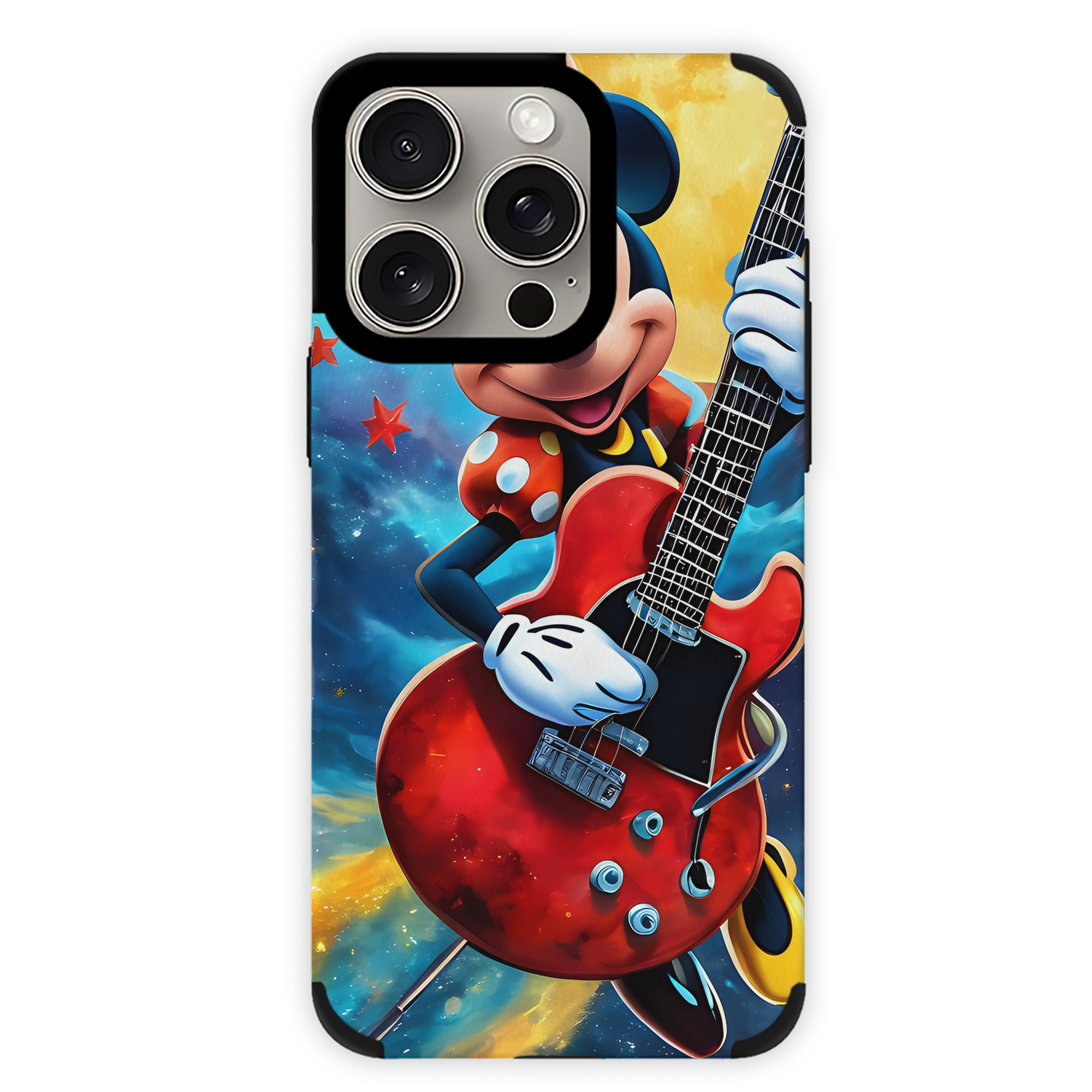 （画像用） ミッキーマウス Mickey Mouse 【iPhone15ProMax対応】 PUレザー スマホケース 耐衝撃＆黄変防止