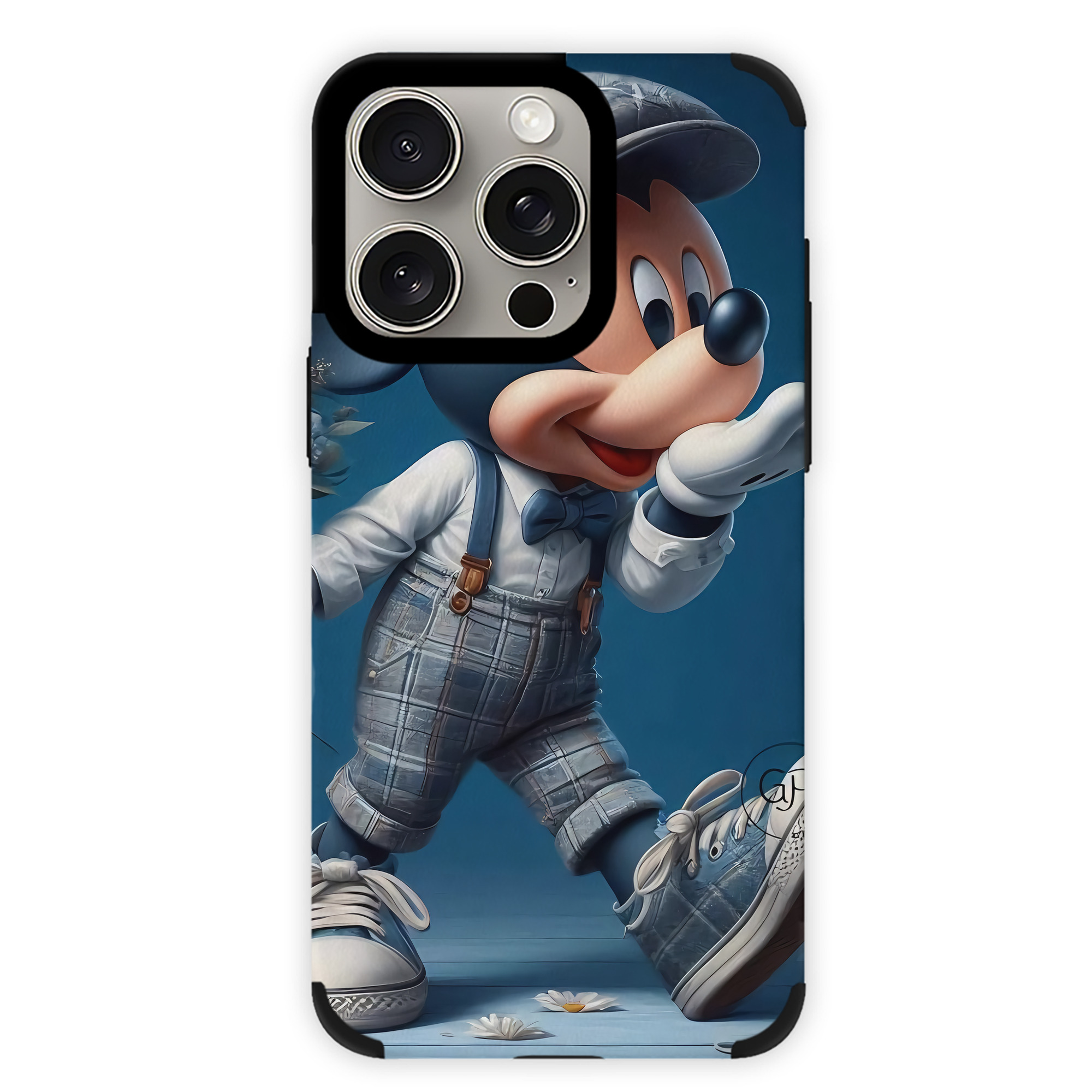 （画像用） ミッキーマウス Mickey Mouse 【iPhone15ProMax対応】 PUレザー スマホケース 耐衝撃＆黄変防止