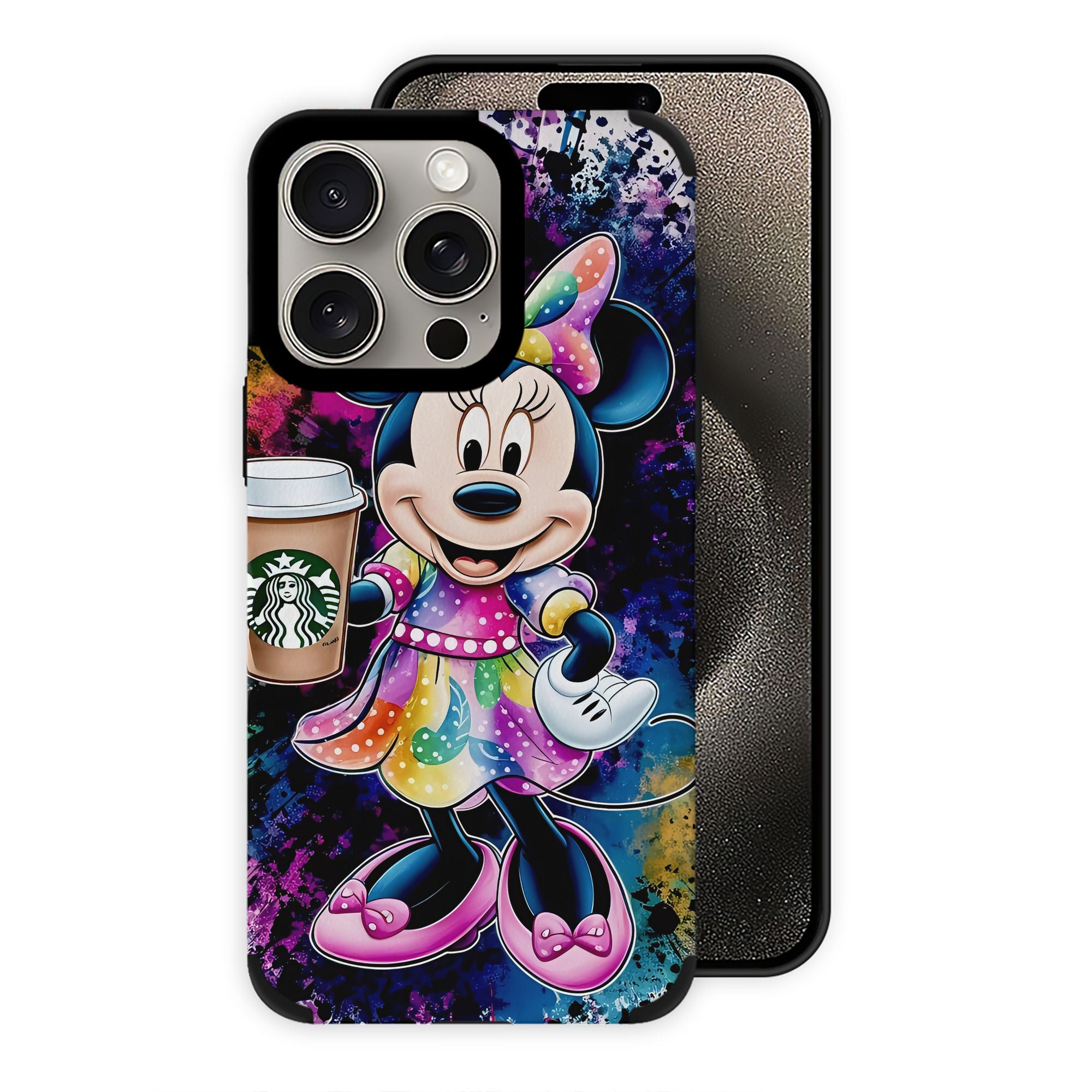 （画像用） ミッキーマウス Mickey Mouse 【iPhone15ProMax対応】 PUレザー スマホケース 耐衝撃＆黄変防止