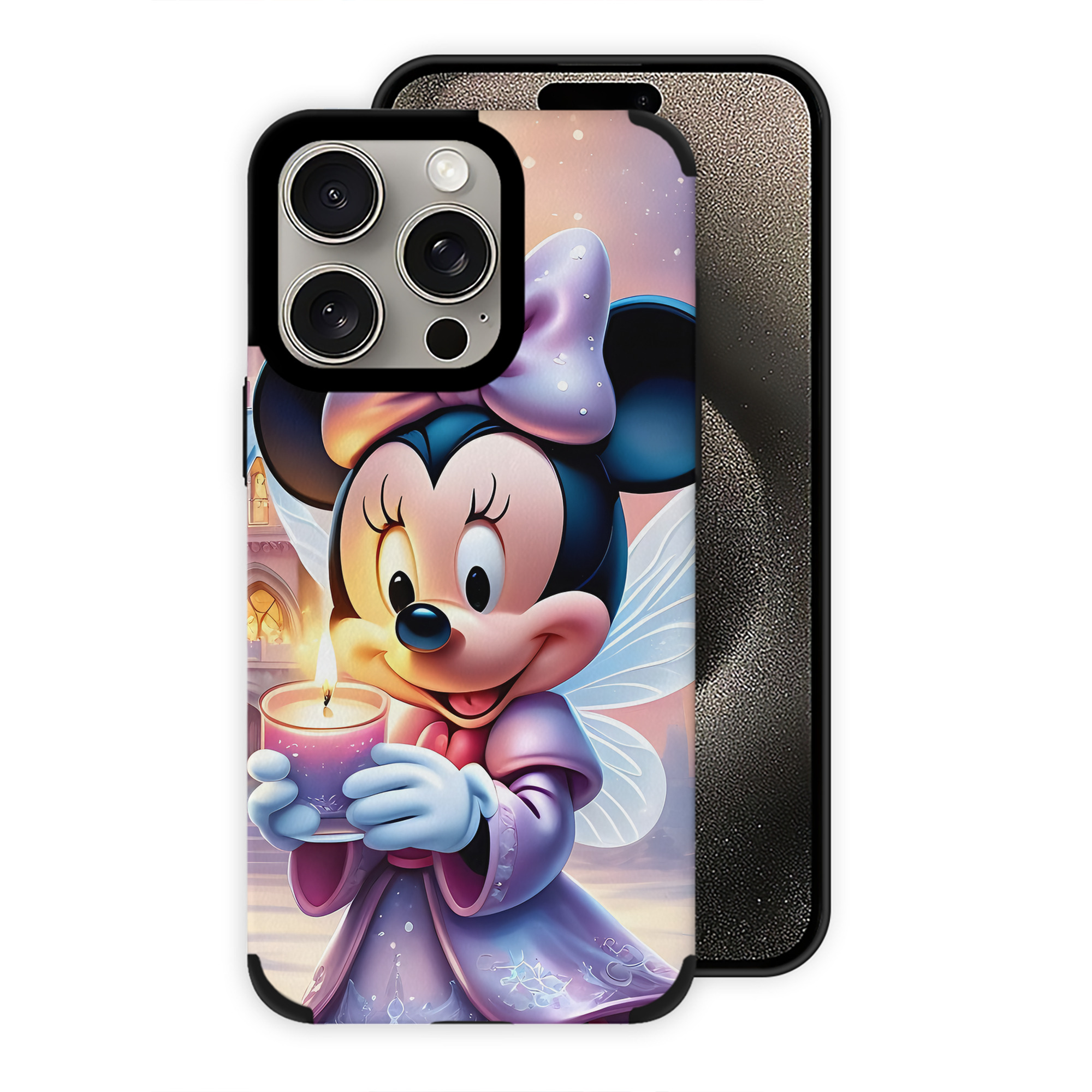 （画像用） ミッキーマウス Mickey Mouse 【iPhone15ProMax対応】 PUレザー スマホケース 耐衝撃＆黄変防止