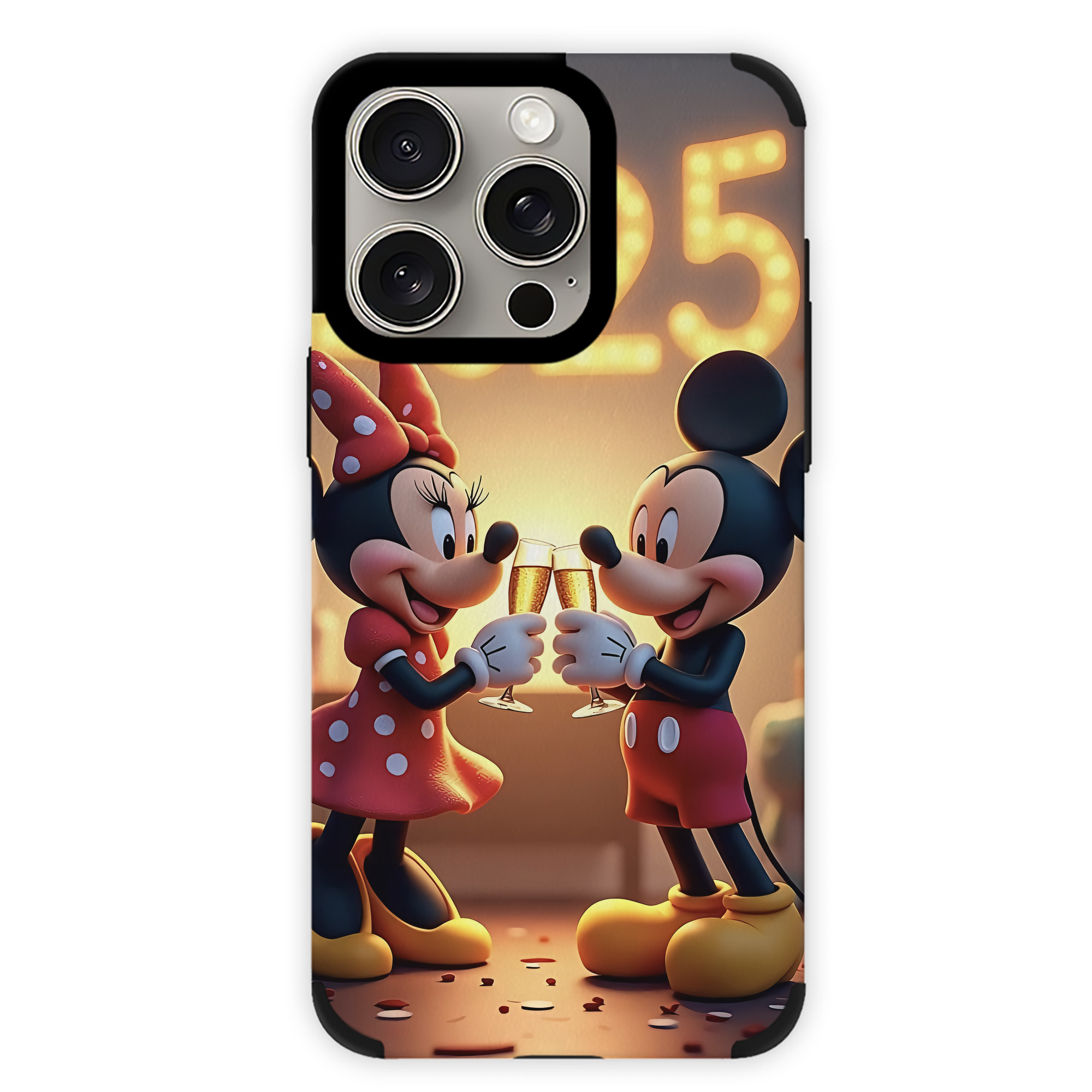 （画像用） ミッキーマウス Mickey Mouse 【iPhone15ProMax対応】 PUレザー スマホケース 耐衝撃＆黄変防止