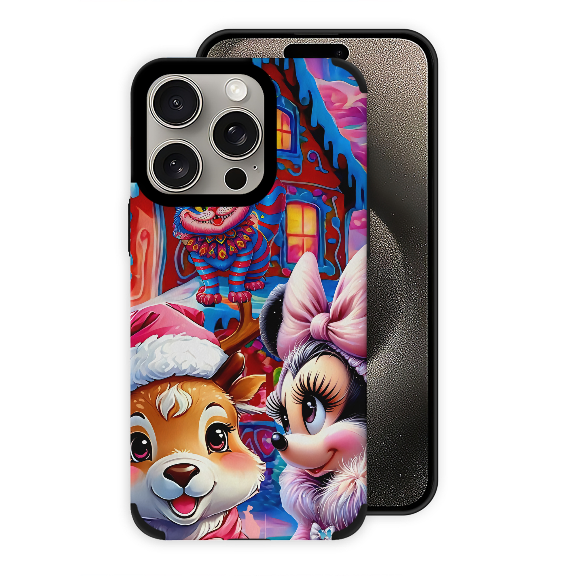 （画像用） ミッキーマウス Mickey Mouse 【iPhone15ProMax対応】 PUレザー スマホケース 耐衝撃＆黄変防止