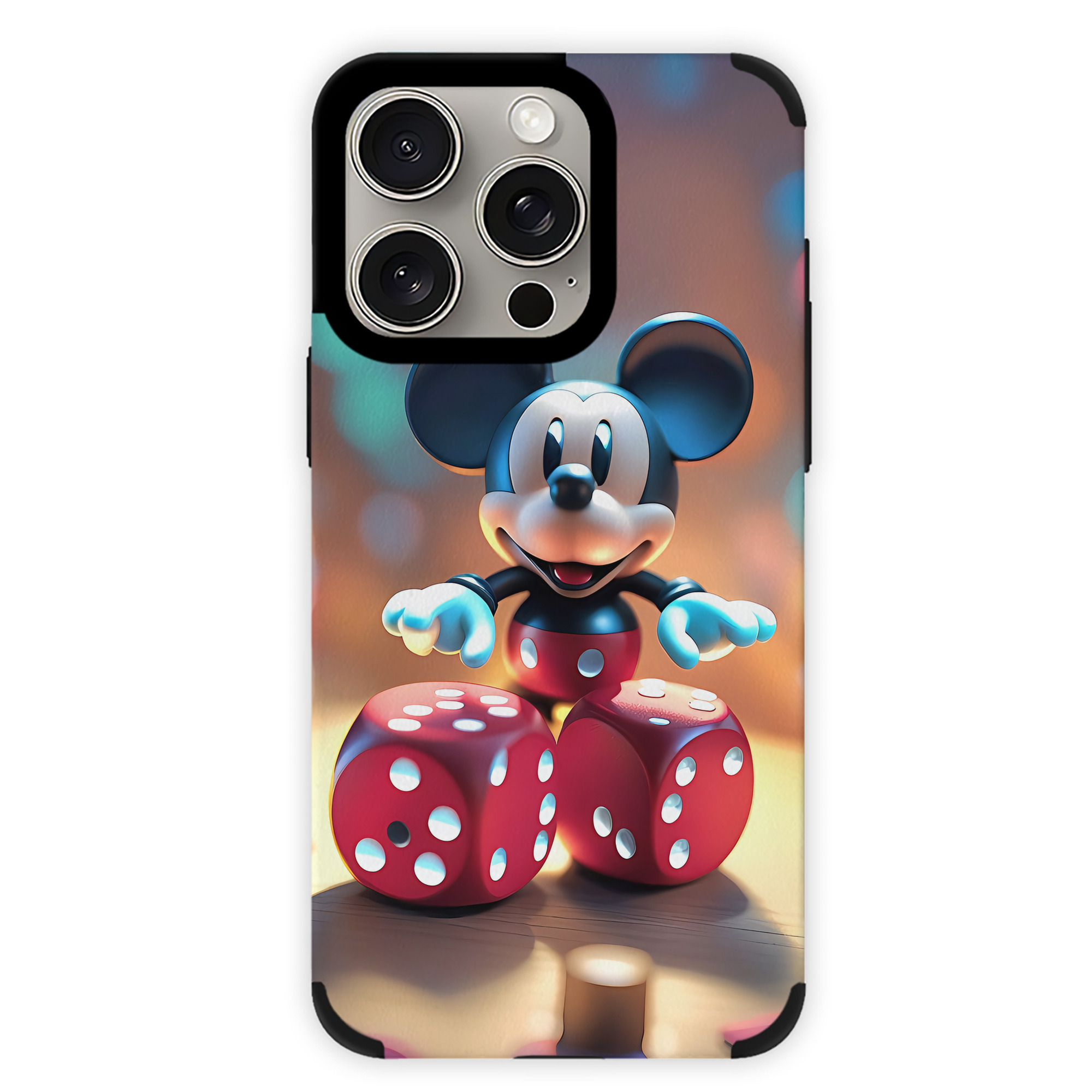（画像用） ミッキーマウス Mickey Mouse 【iPhone15ProMax対応】 PUレザー スマホケース 耐衝撃＆黄変防止