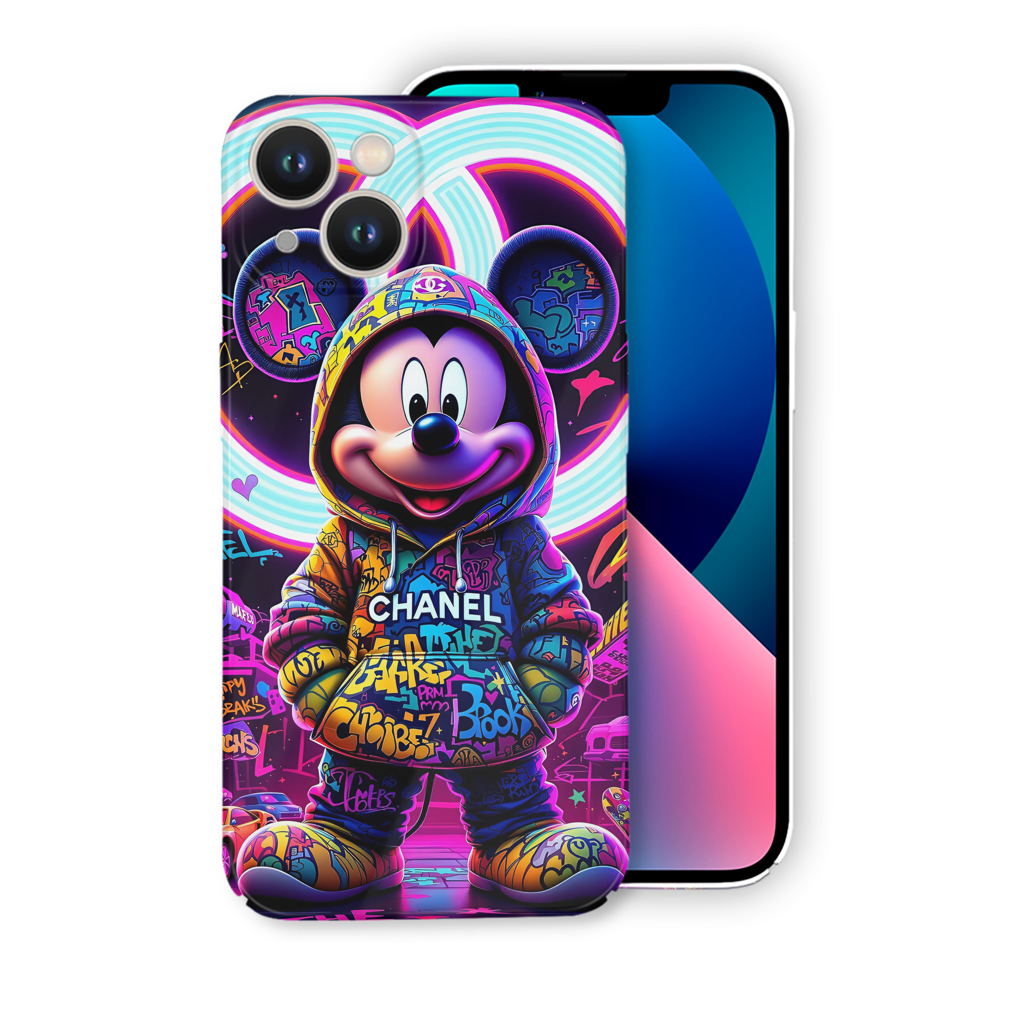 （画像用） ミッキーマウス Mickey Mouse 【iPhone 14シリーズ対応】ハードケース