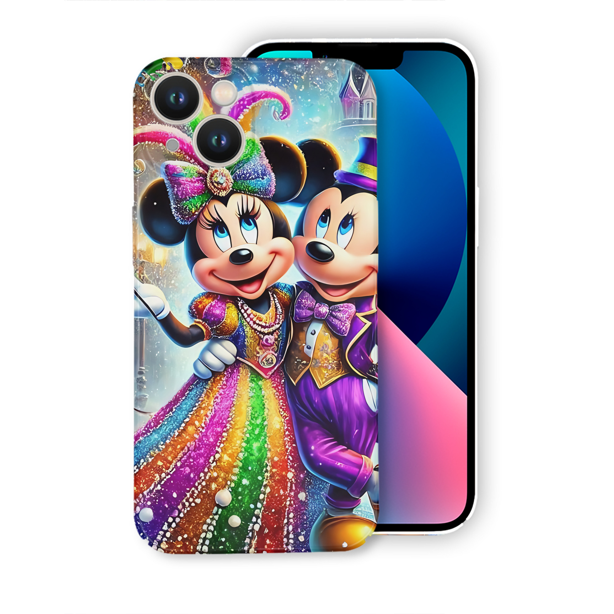 （画像用） ミッキーマウス Mickey Mouse 【iPhone 14シリーズ対応】ハードケース