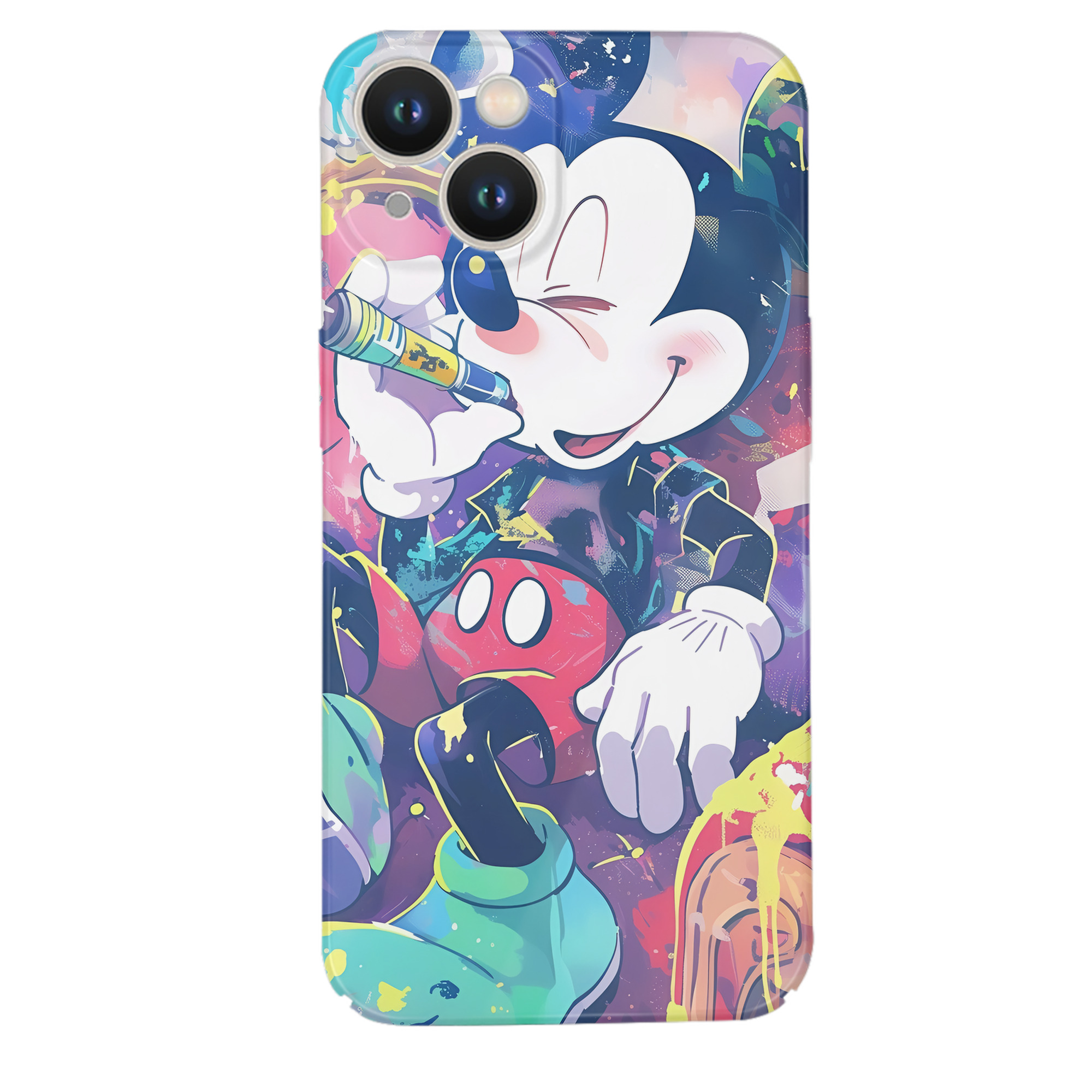（画像用） ミッキーマウス Mickey Mouse 【iPhone 14シリーズ対応】ハードケース