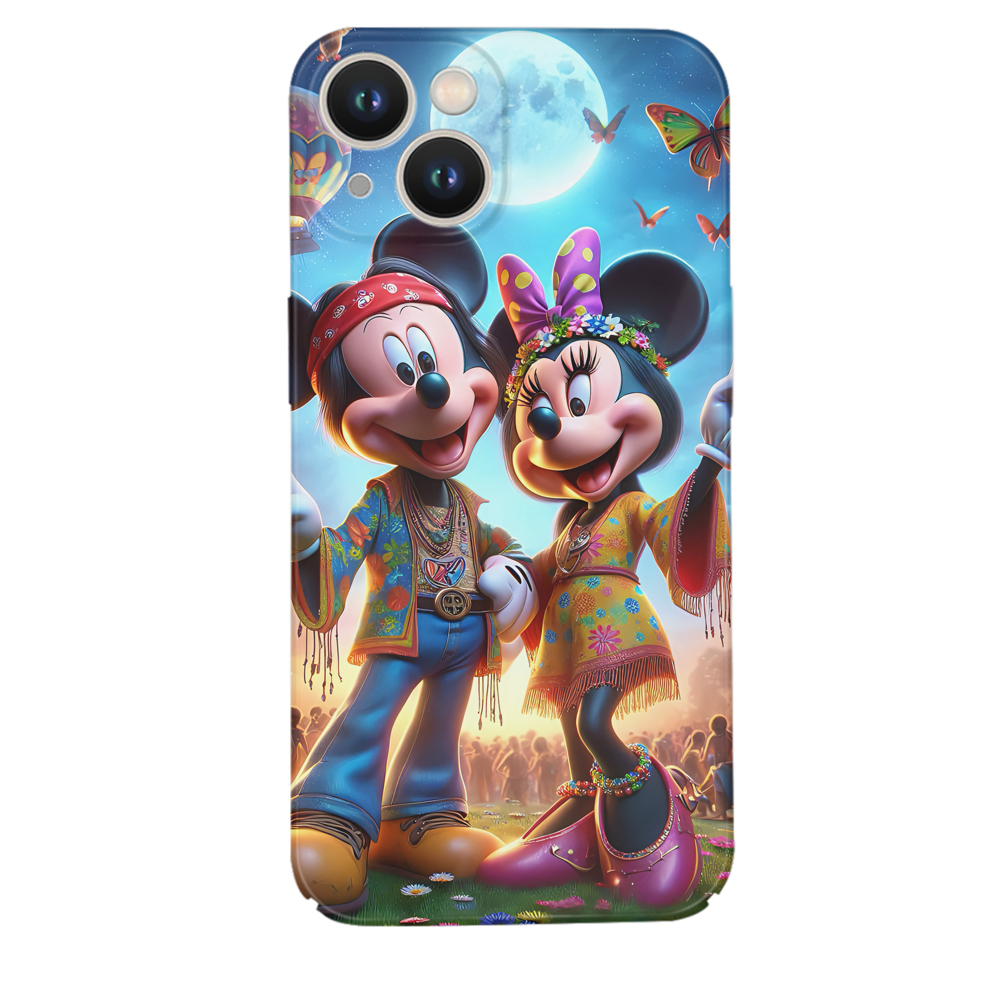 （画像用） ミッキーマウス Mickey Mouse 【iPhone 14シリーズ対応】ハードケース