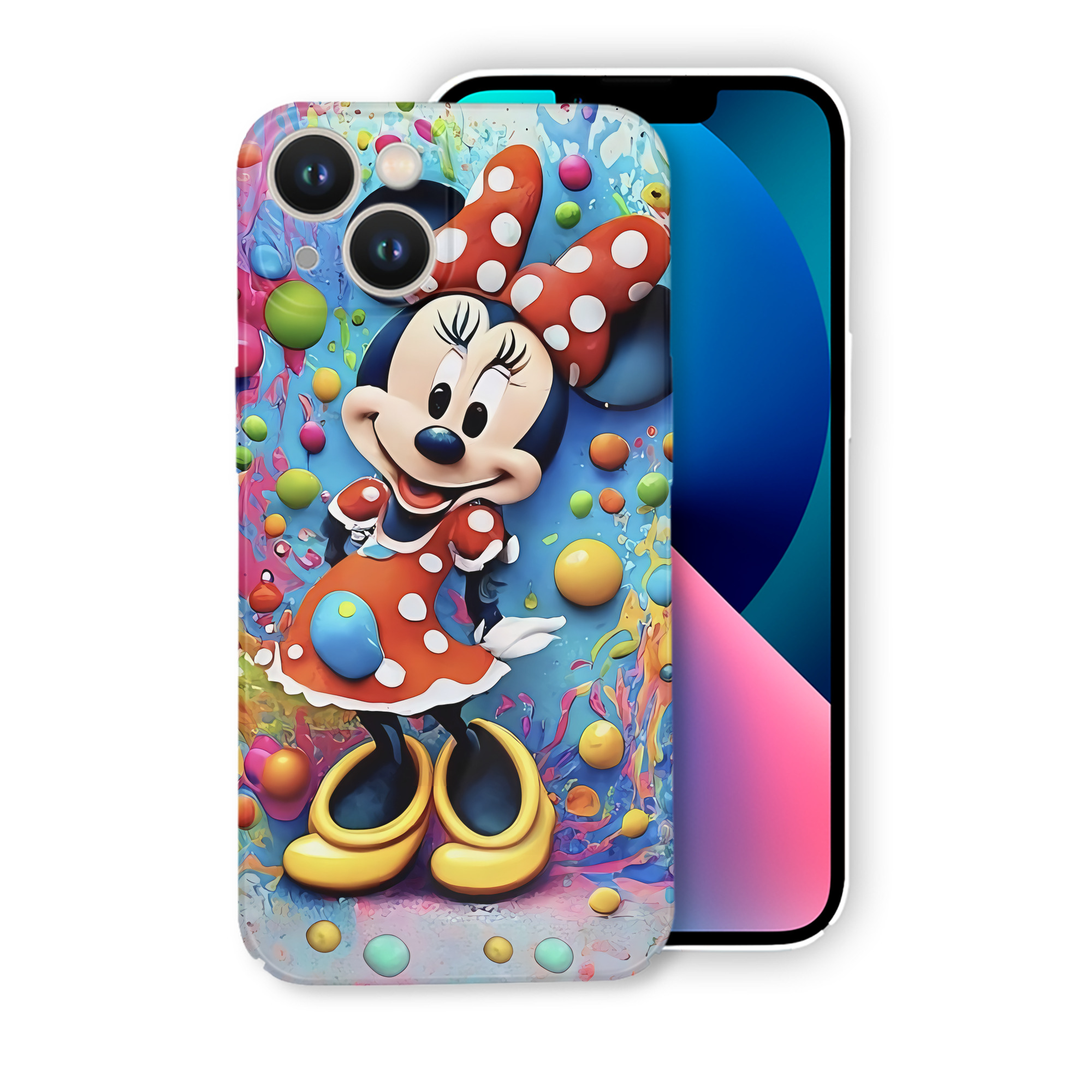 （画像用） ミッキーマウス Mickey Mouse 【iPhone 14シリーズ対応】ハードケース