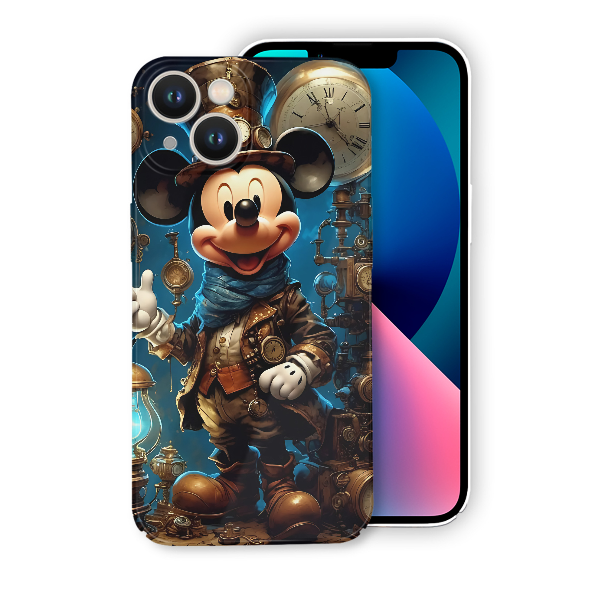 （画像用） ミッキーマウス Mickey Mouse 【iPhone 14シリーズ対応】ハードケース