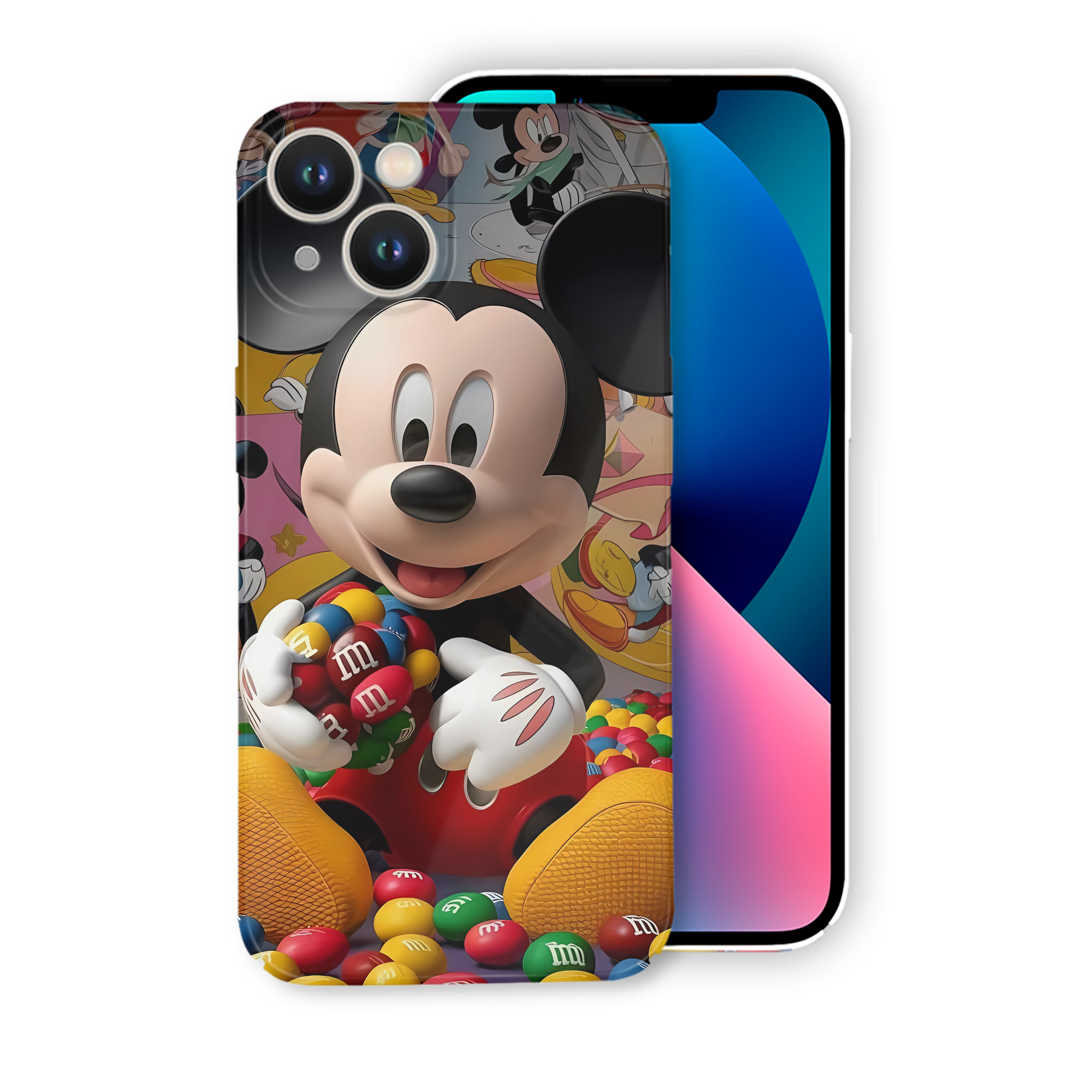 （画像用） ミッキーマウス Mickey Mouse 【iPhone 14シリーズ対応】ハードケース