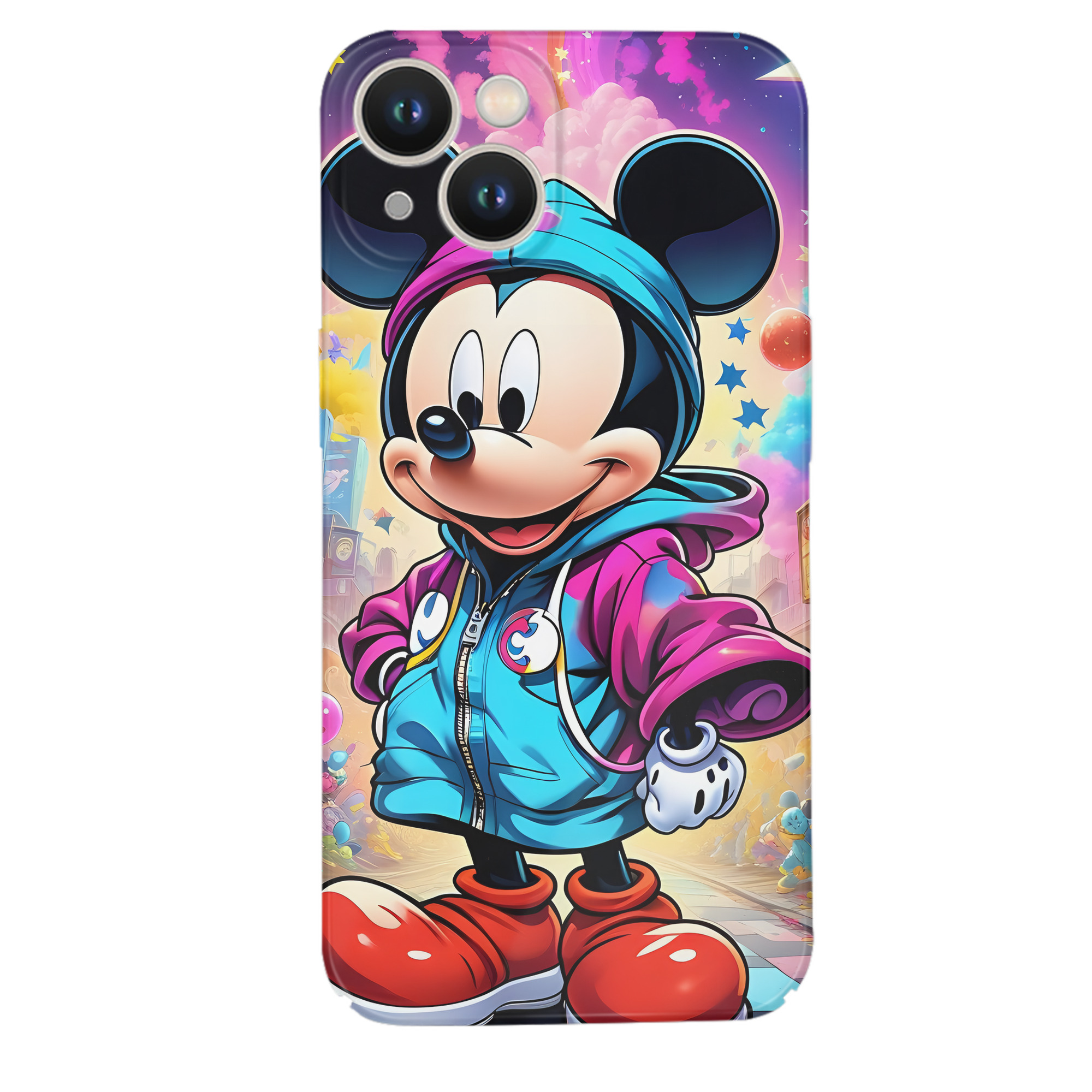 （画像用） ミッキーマウス Mickey Mouse 【iPhone 14シリーズ対応】ハードケース