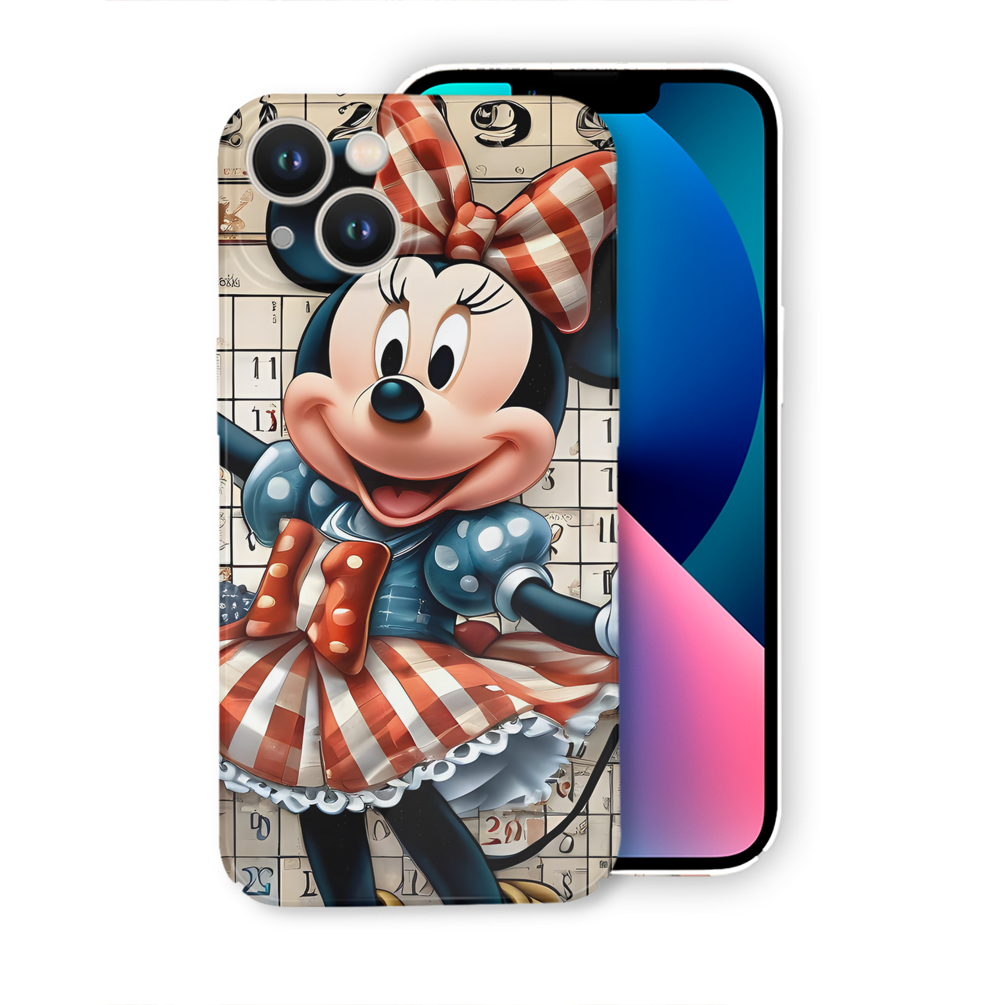 （画像用） ミッキーマウス Mickey Mouse 【iPhone 14シリーズ対応】ハードケース