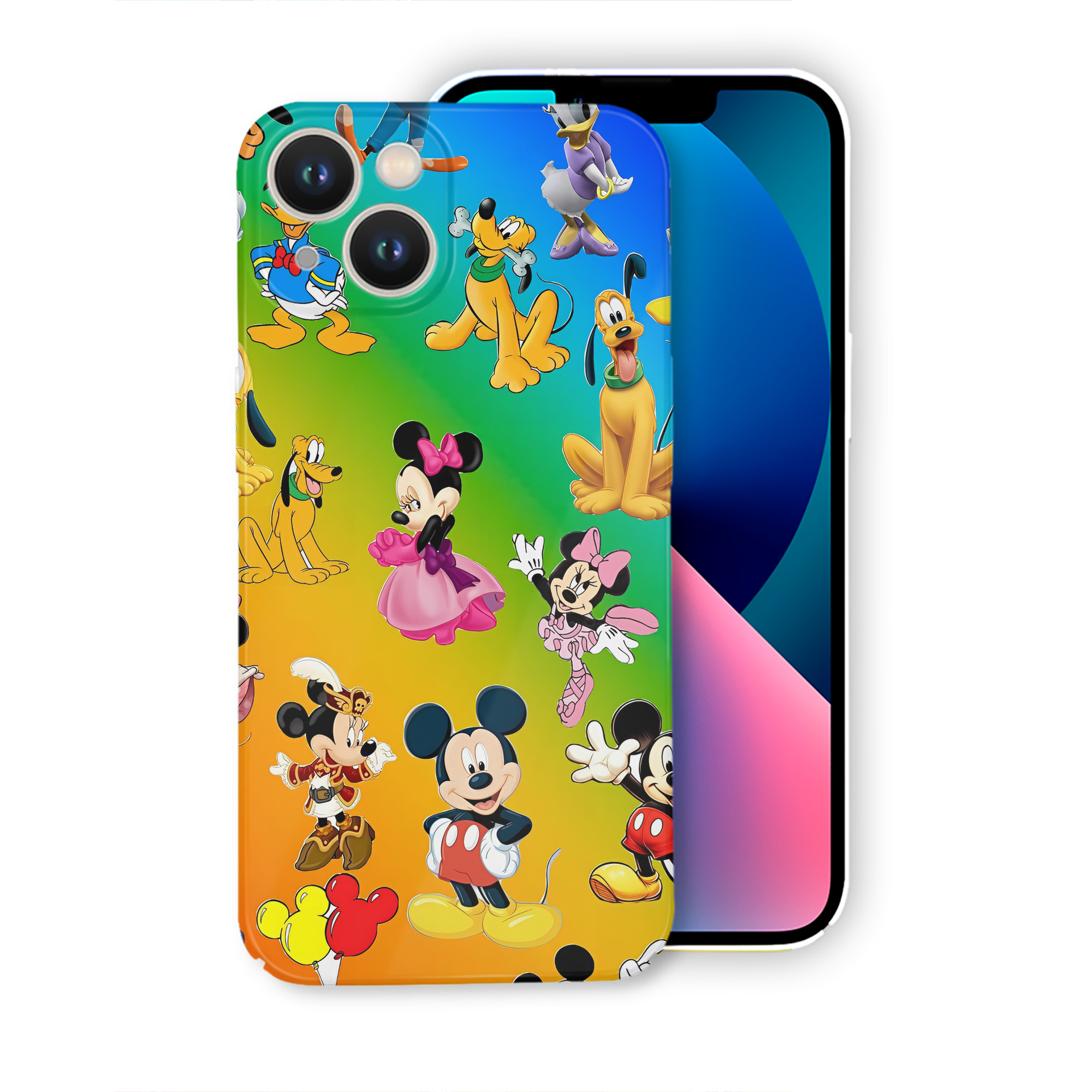 （画像用） ミッキーマウス Mickey Mouse 【iPhone 14シリーズ対応】ハードケース