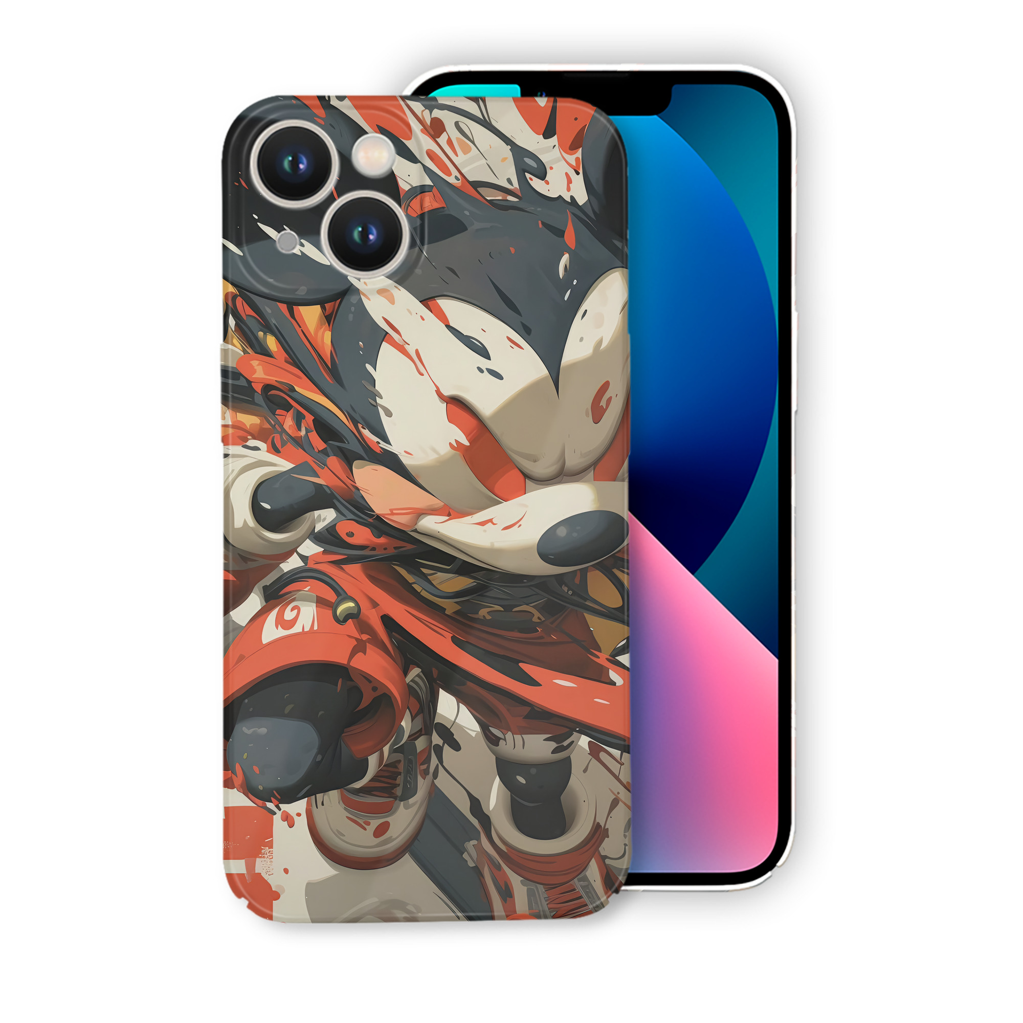（画像用） ミッキーマウス Mickey Mouse 【iPhone 14シリーズ対応】ハードケース