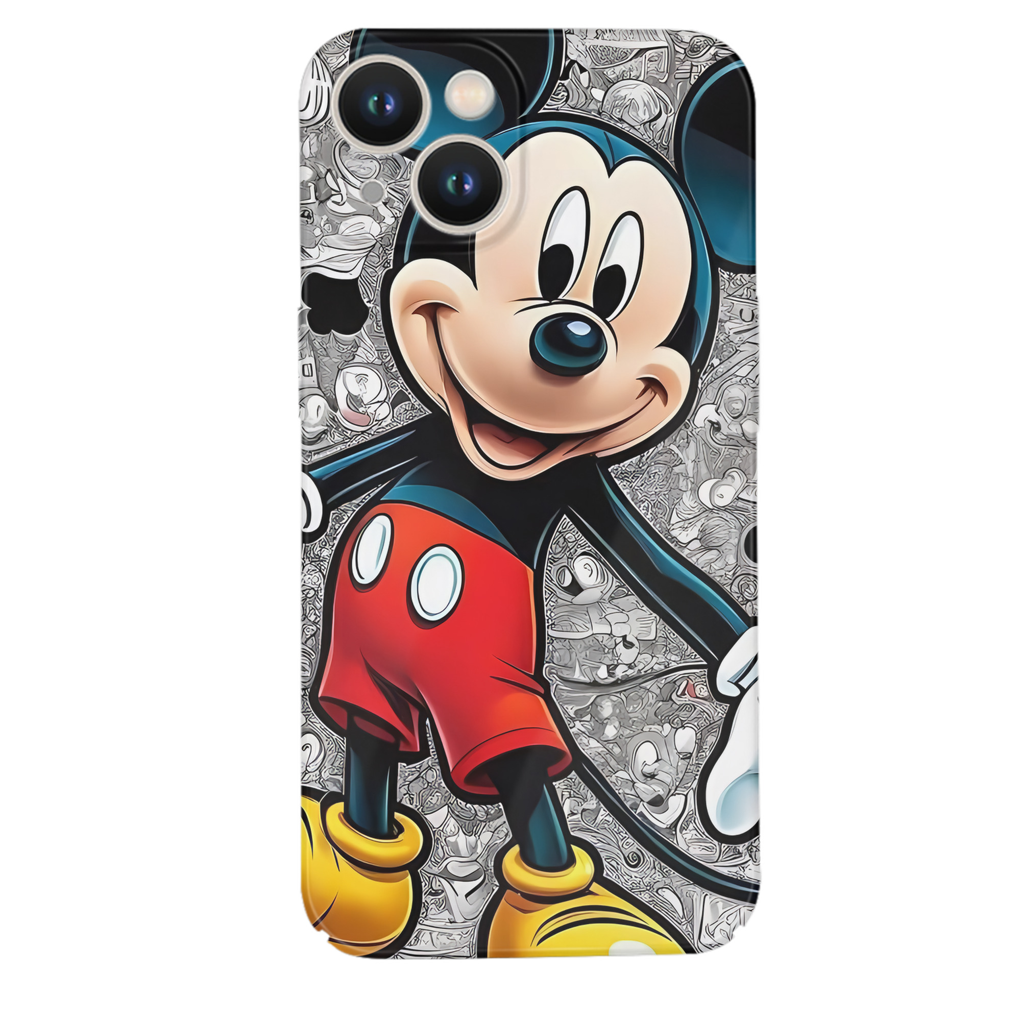 （画像用） ミッキーマウス Mickey Mouse 【iPhone 14シリーズ対応】ハードケース